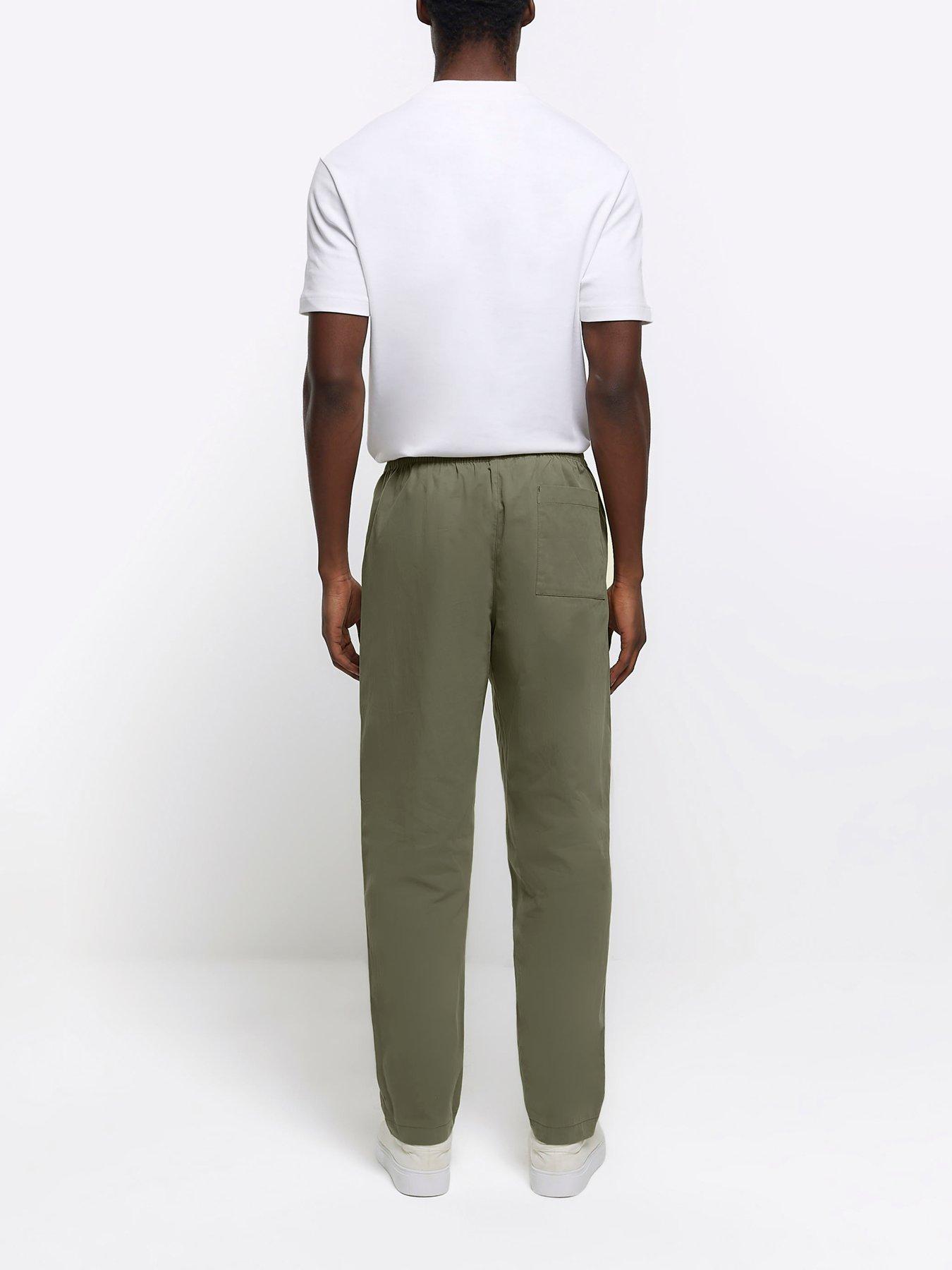 river-island-cassatt-pull-on-casual-trousers-khakistillFront