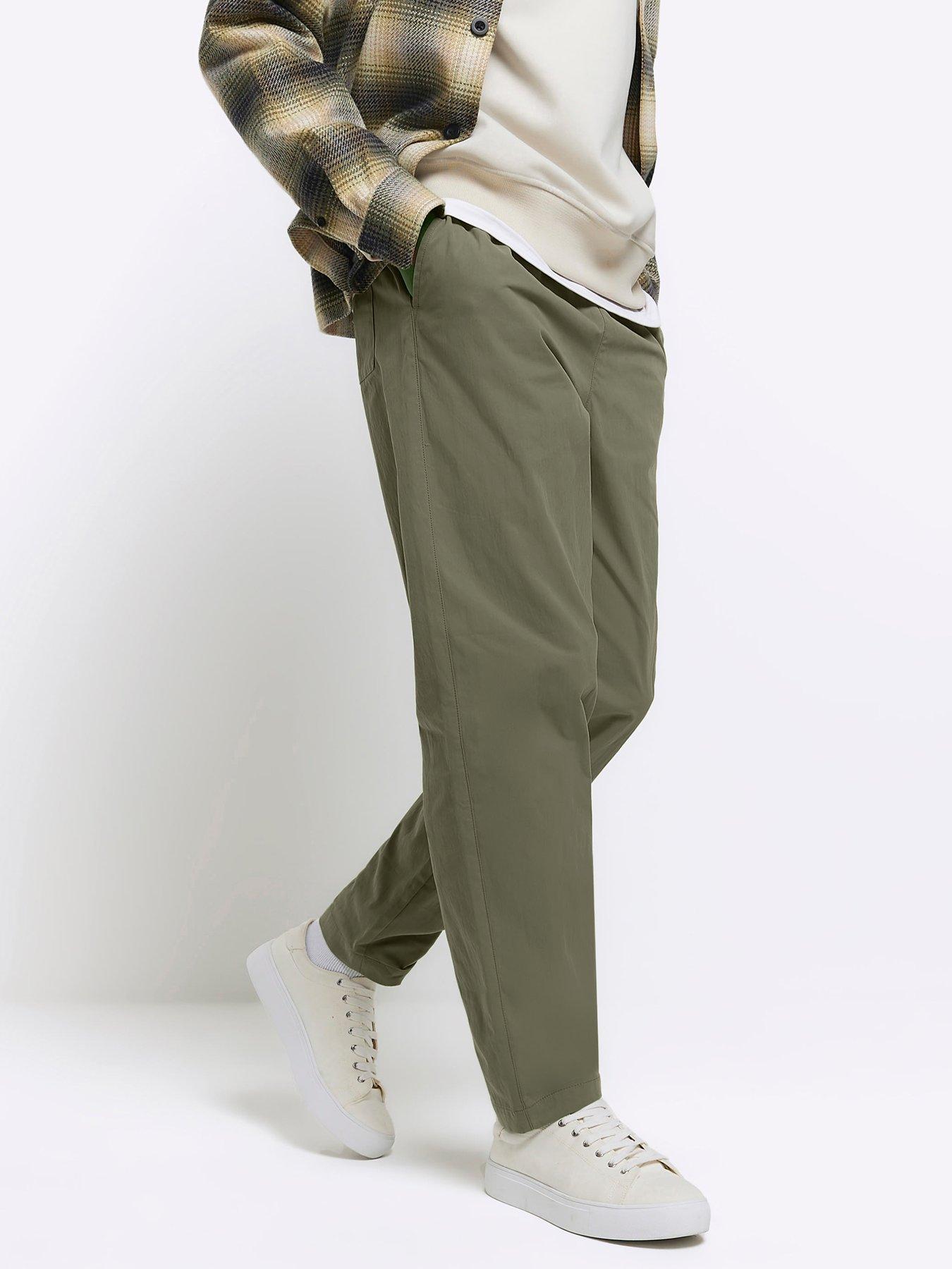 river-island-cassatt-pull-on-casual-trousers-khakioutfit