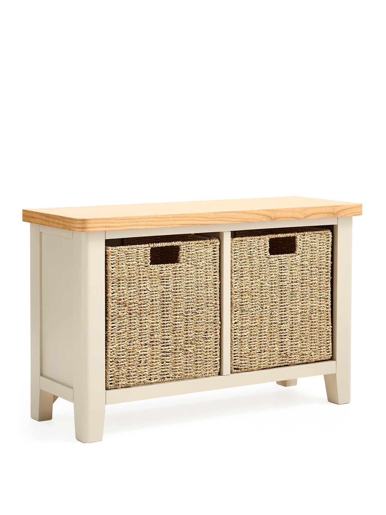 the-very-collection-malone-hall-bench-with-2-basketsnbsp--contains-solid-woodback