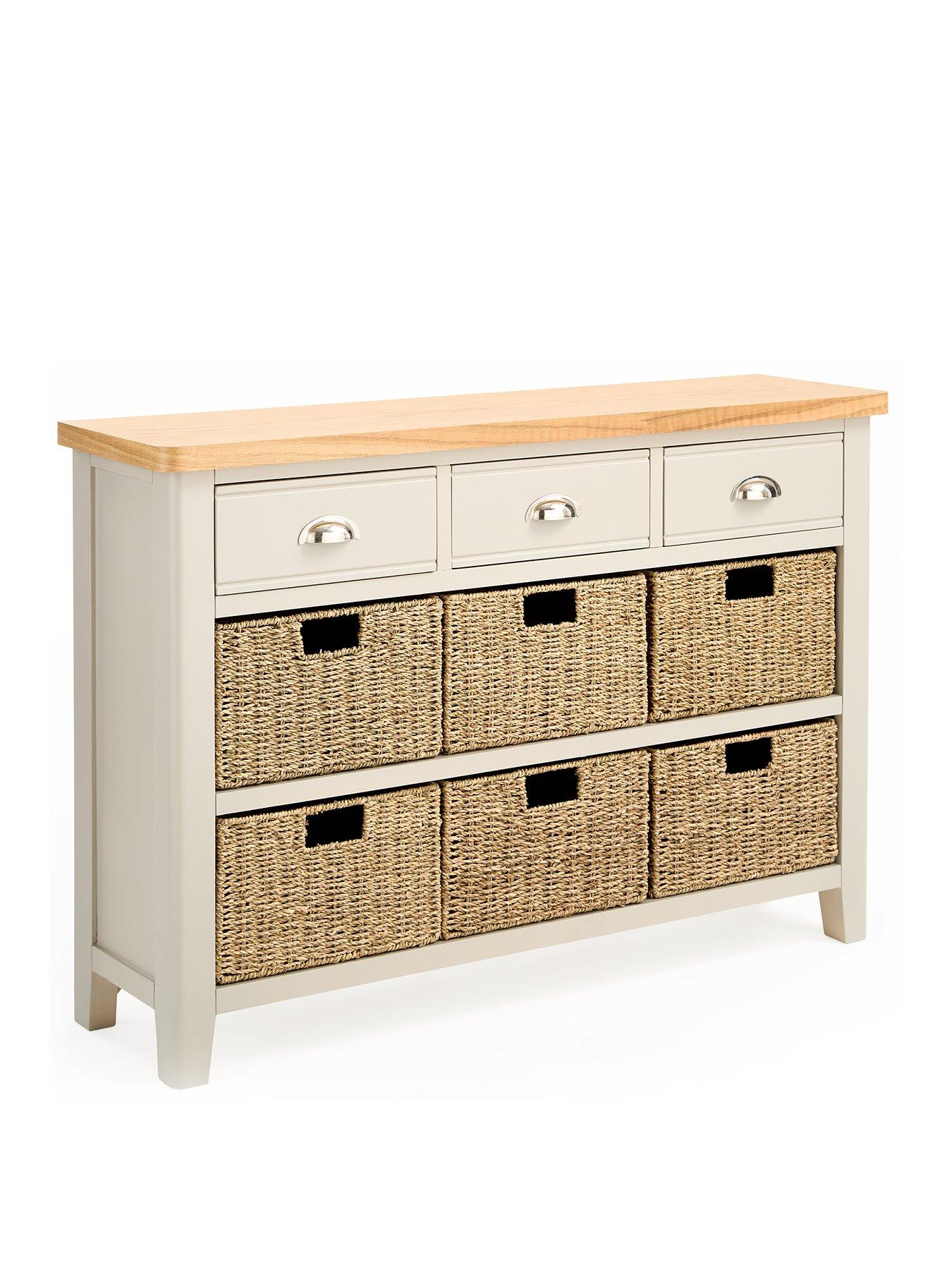 very-home-malone-3-drawer-6-basket-sideboard--nbspcontains-solid-woodback