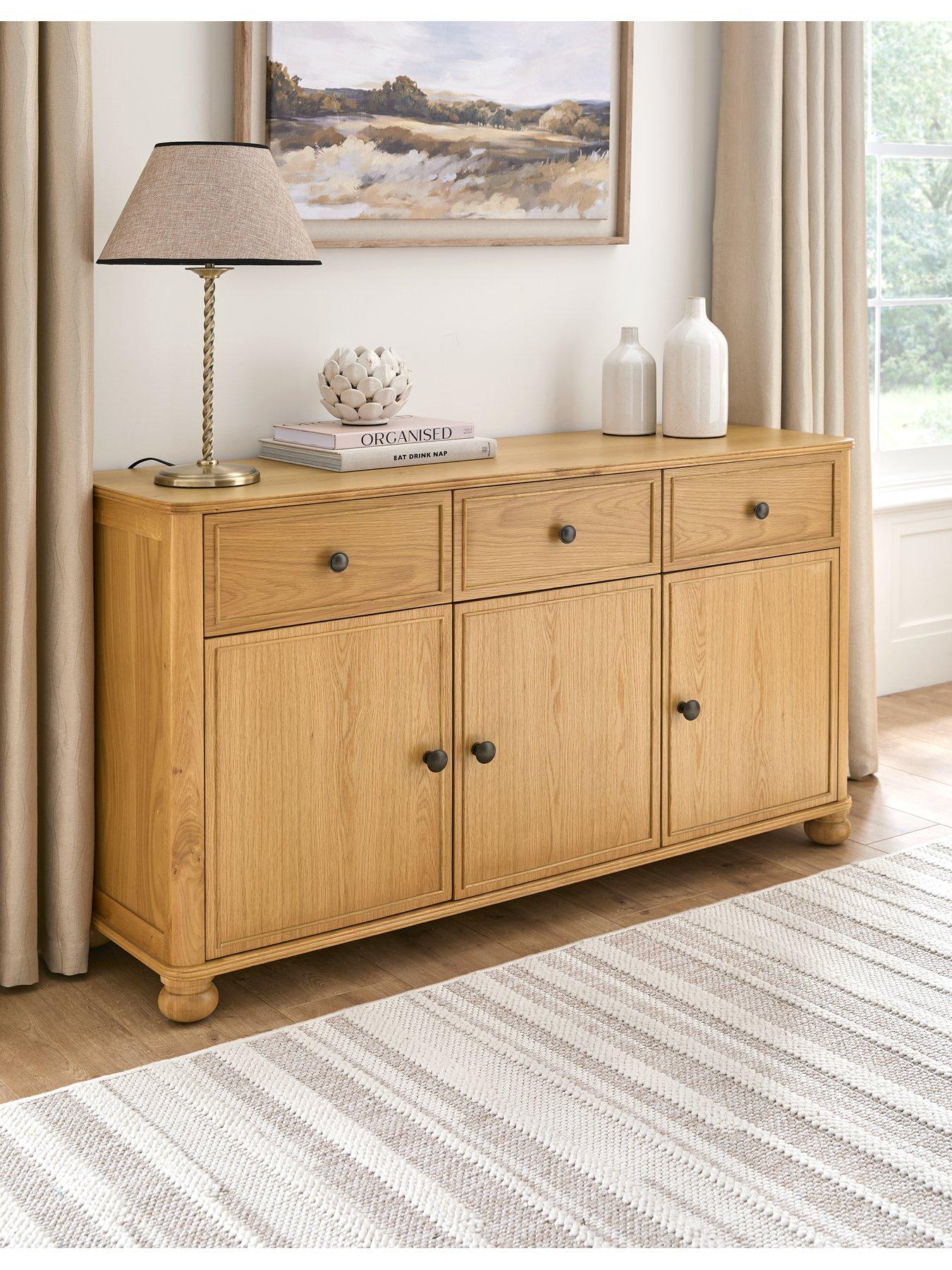 undefined Very Home Turner 3 Door, 3 Drawer Sideboard