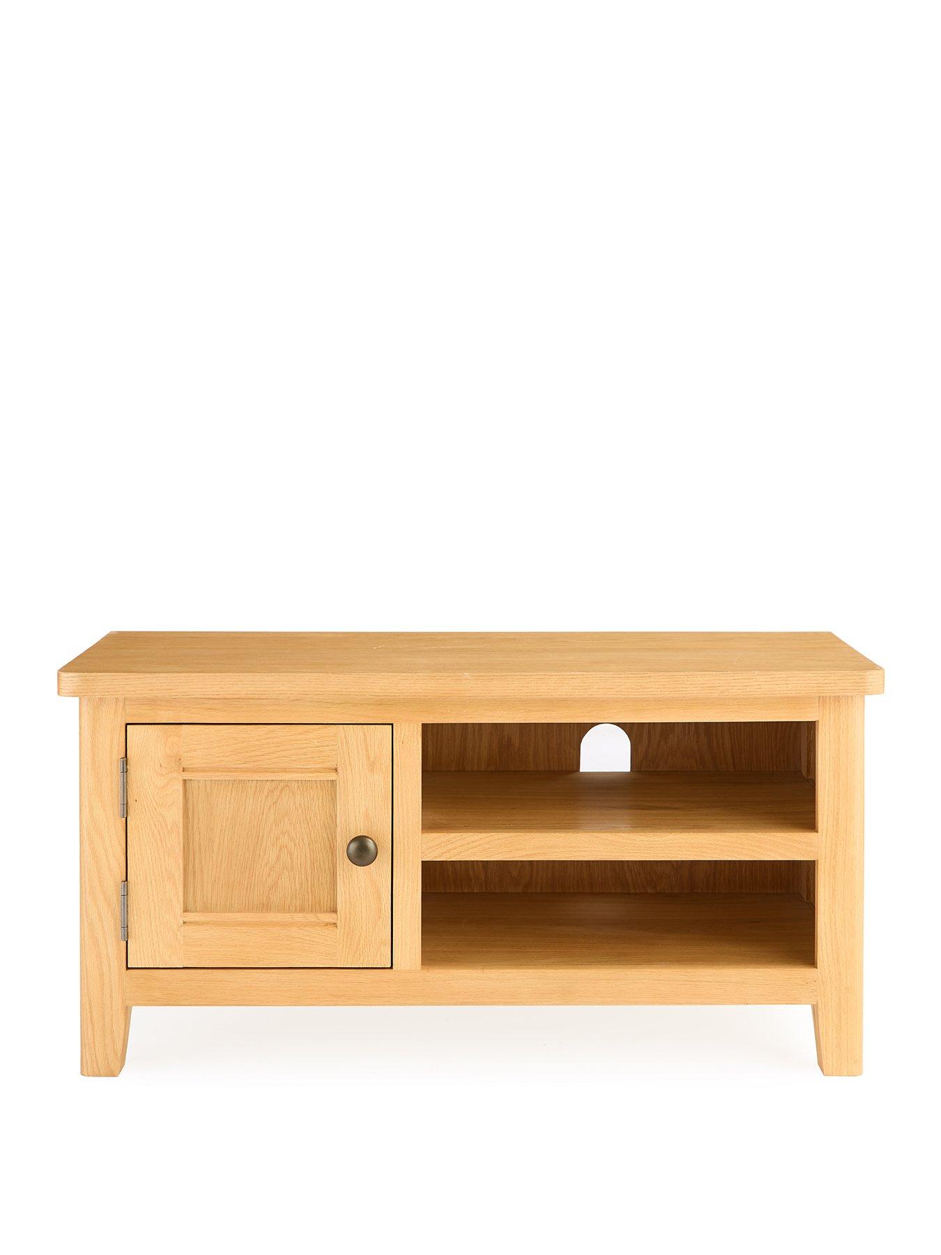 Image 2 of 7 of Very Home Ashwin Ready Assembled&nbsp;TV&nbsp;Unit&nbsp;- fits&nbsp;up to 42 inch&nbsp;TV - contains Solid Wood