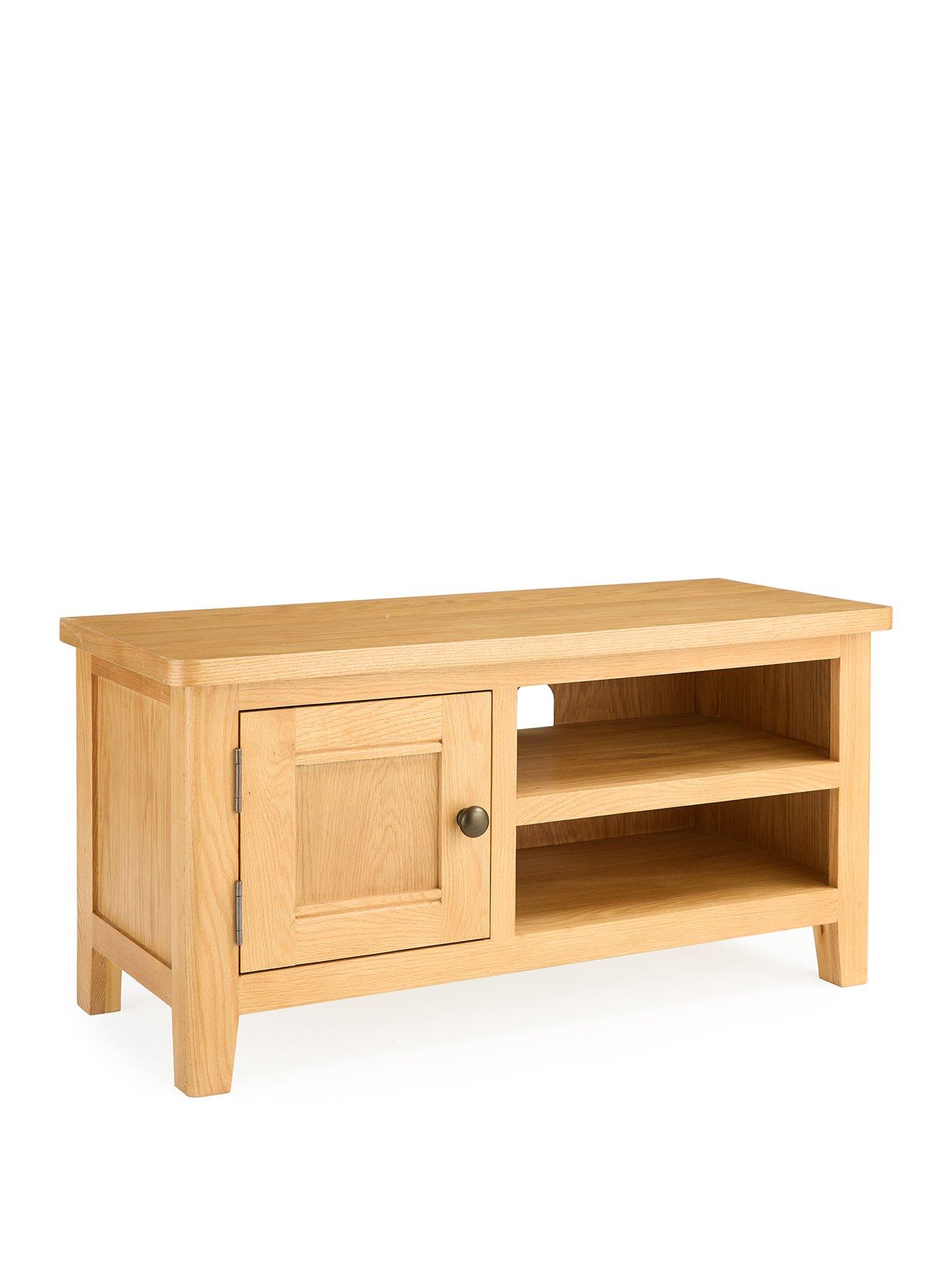 Image 3 of 7 of Very Home Ashwin Ready Assembled&nbsp;TV&nbsp;Unit&nbsp;- fits&nbsp;up to 42 inch&nbsp;TV - contains Solid Wood
