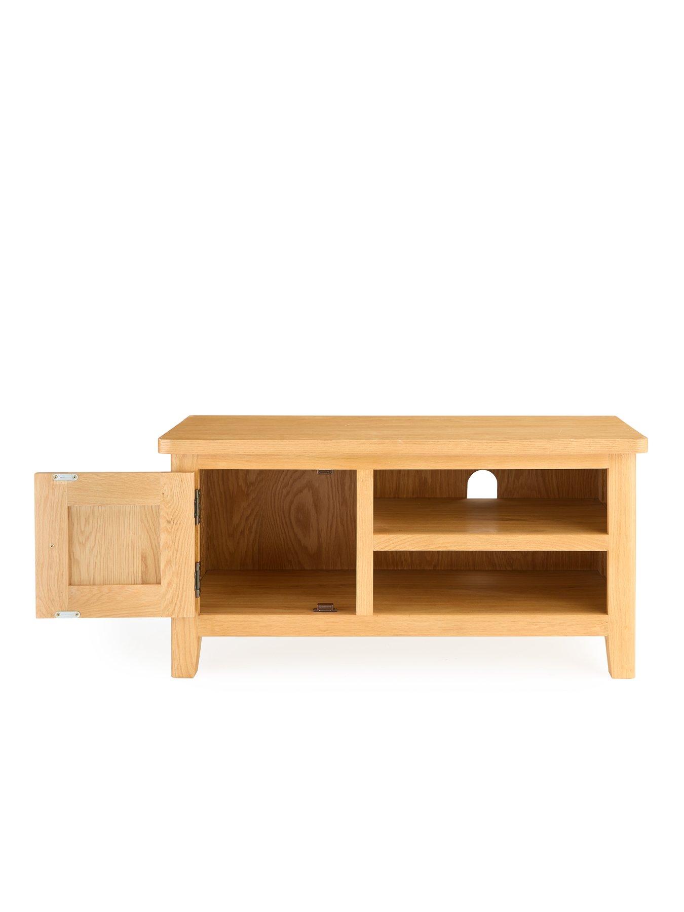 Image 4 of 7 of Very Home Ashwin Ready Assembled&nbsp;TV&nbsp;Unit&nbsp;- fits&nbsp;up to 42 inch&nbsp;TV - contains Solid Wood