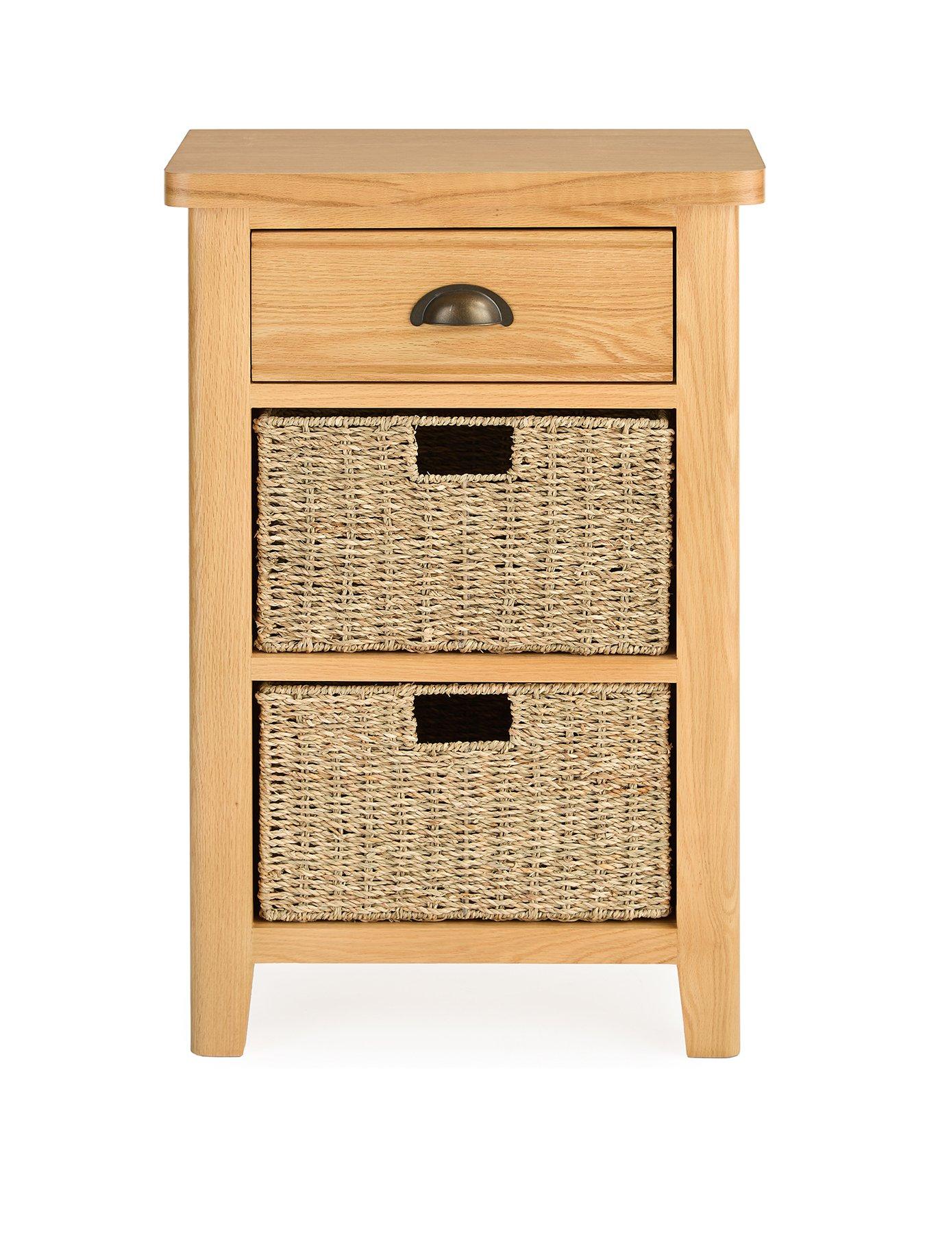 very-home-ashwin-ready-assembled-1-drawer-2-basket-sideboardnbsp--contains-solid-woodstillFront