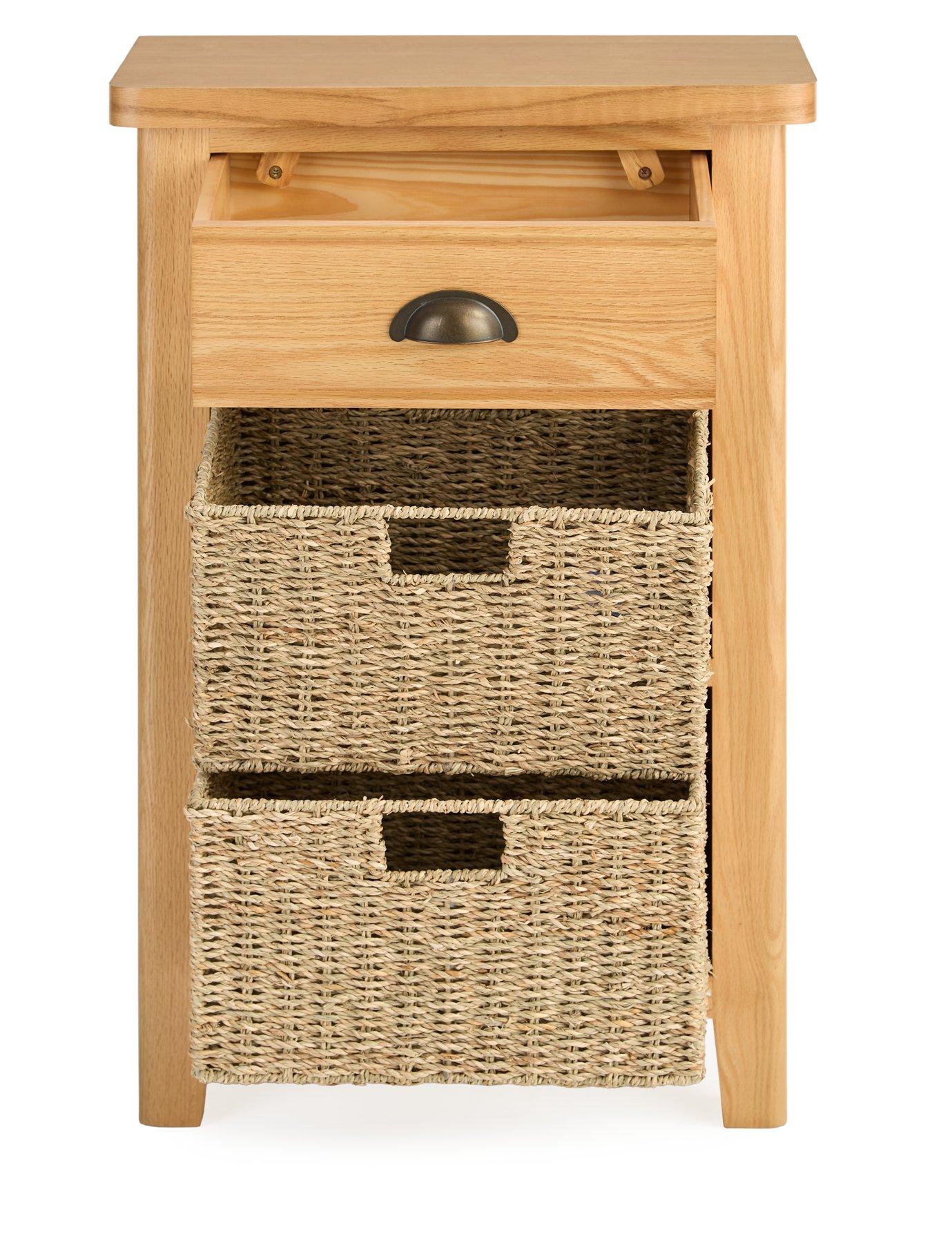 very-home-ashwin-ready-assembled-1-drawer-2-basket-sideboardnbsp--contains-solid-woodoutfit