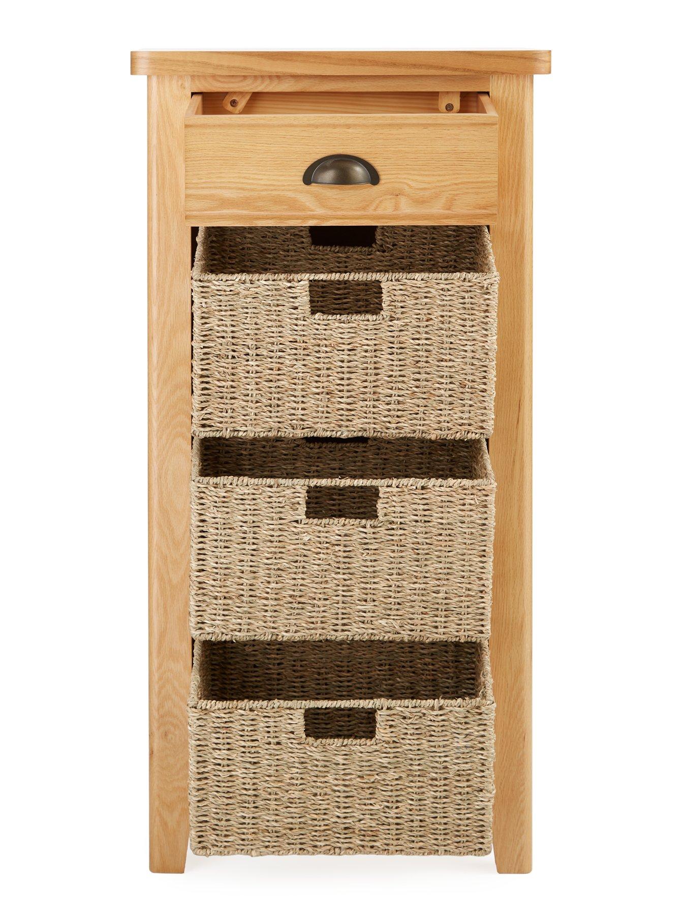 very-home-ashwin-ready-assembled-1-drawer-3-basket-sideboardnbsp--contains-solid-woodoutfit