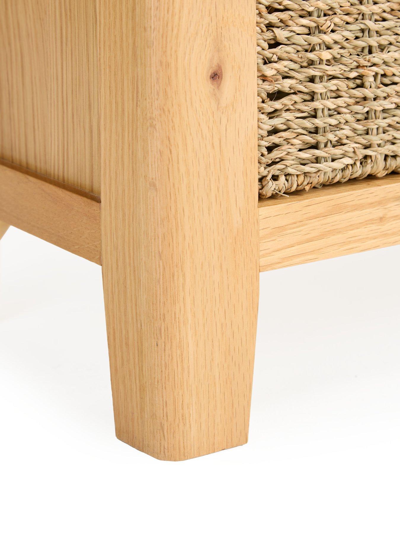 Image 5 of 7 of Very Home Ashwin Ready Assembled&nbsp;2 Drawer, 4 Basket Sideboard&nbsp;- contains Solid Wood