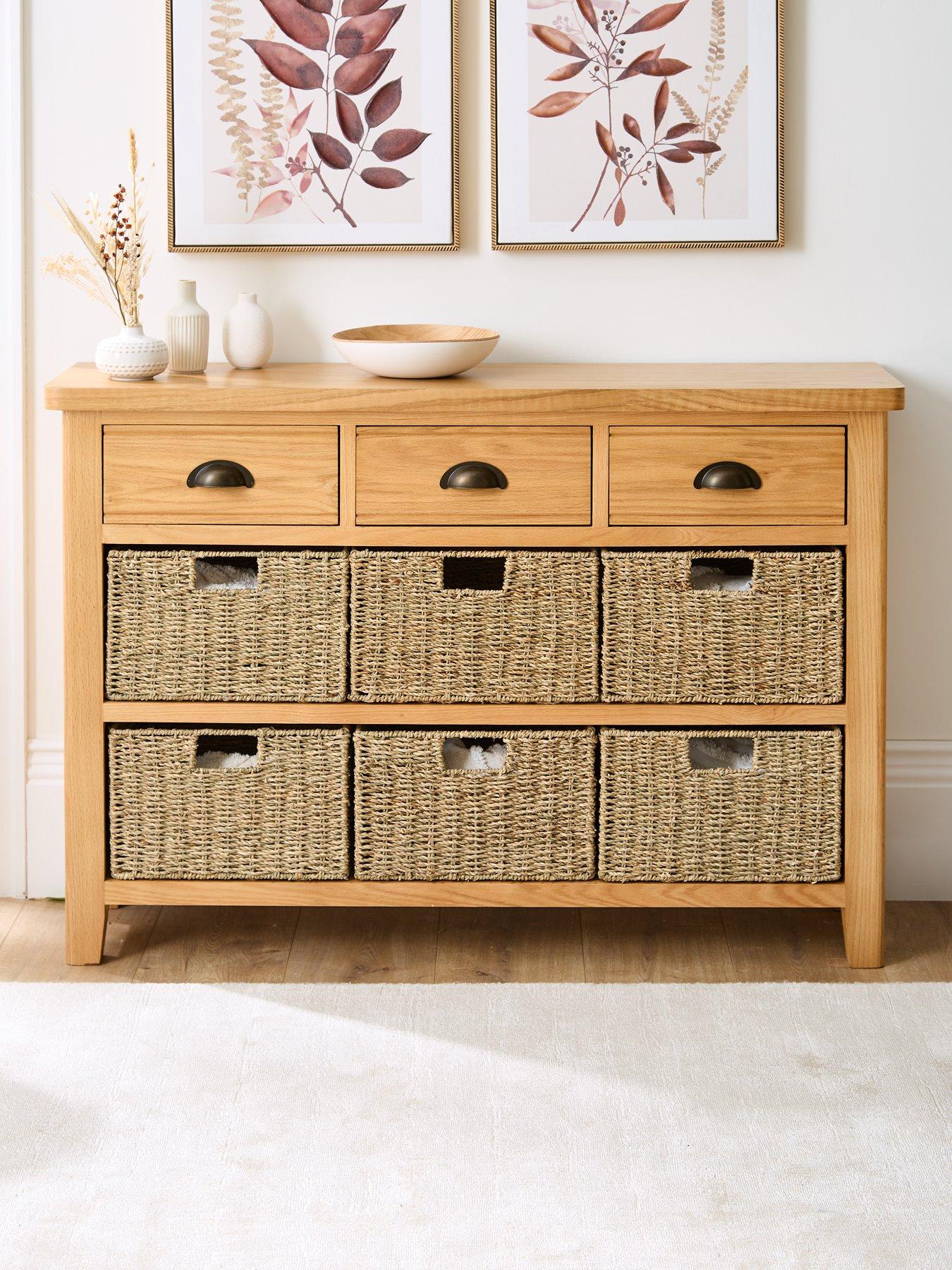 very-home-ashwin-ready-assembled-3-drawer-6-basket-sideboard-in-rustic-oak-contains-solid-wood