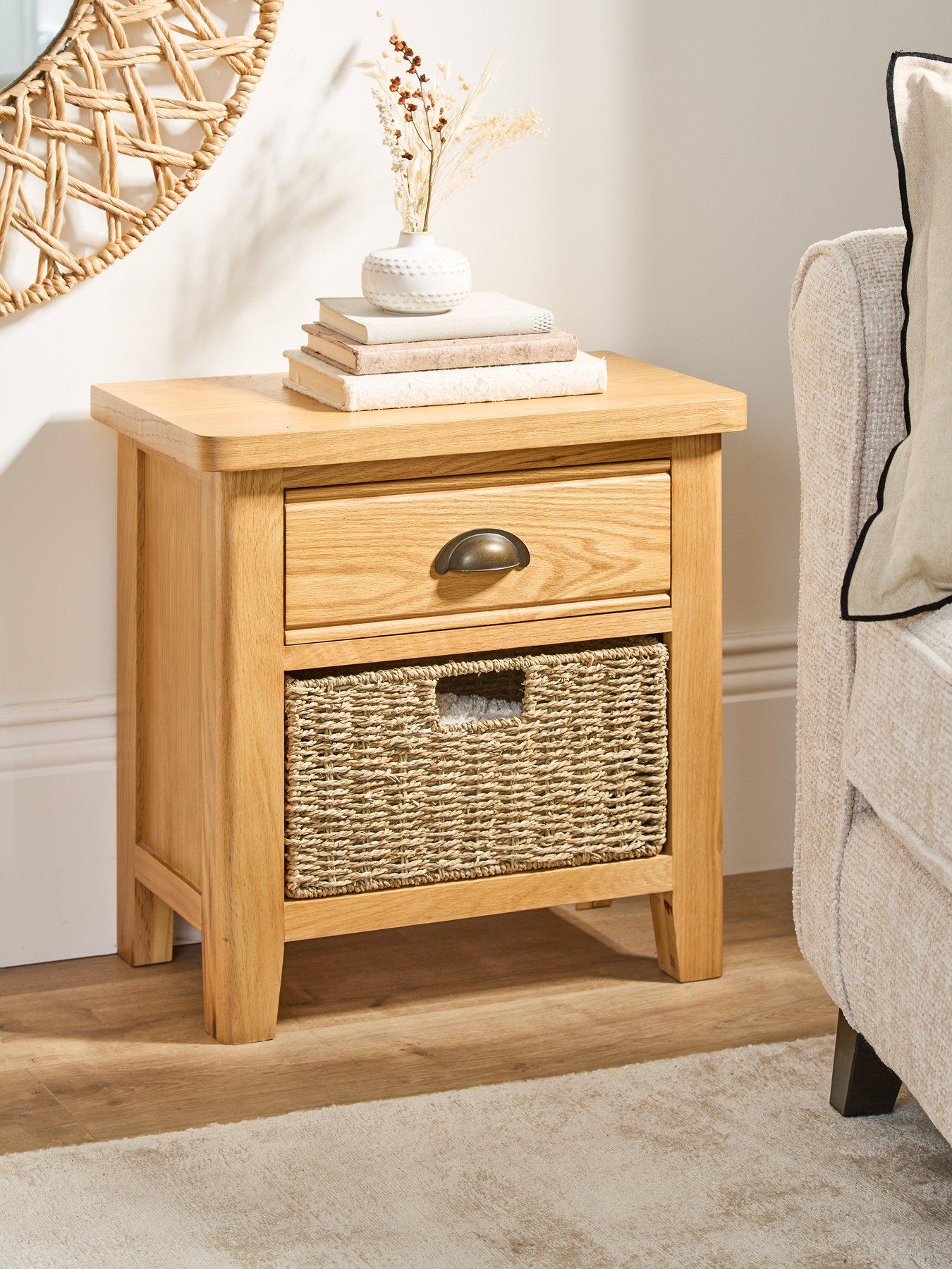 very-home-ashwin-ready-assembled-1-drawer-1-basket-sideboardnbsp--contains-solid-wood