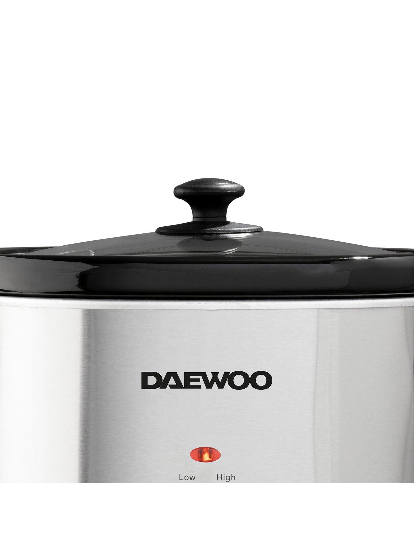 Image 5 of 6 of Daewoo 3.5 Litre Slow Cooker Stainless Steel