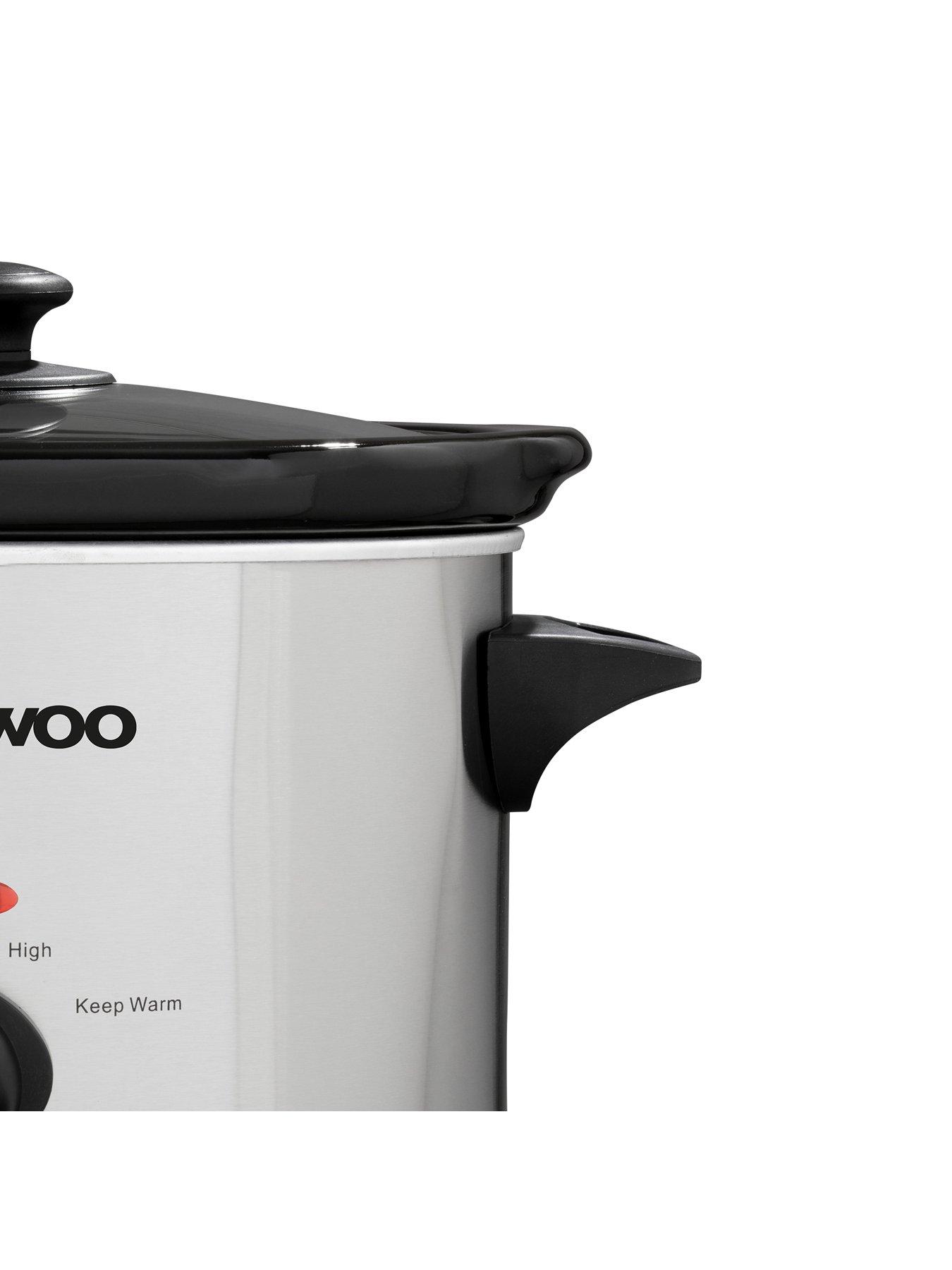 Image 6 of 6 of Daewoo 3.5 Litre Slow Cooker Stainless Steel