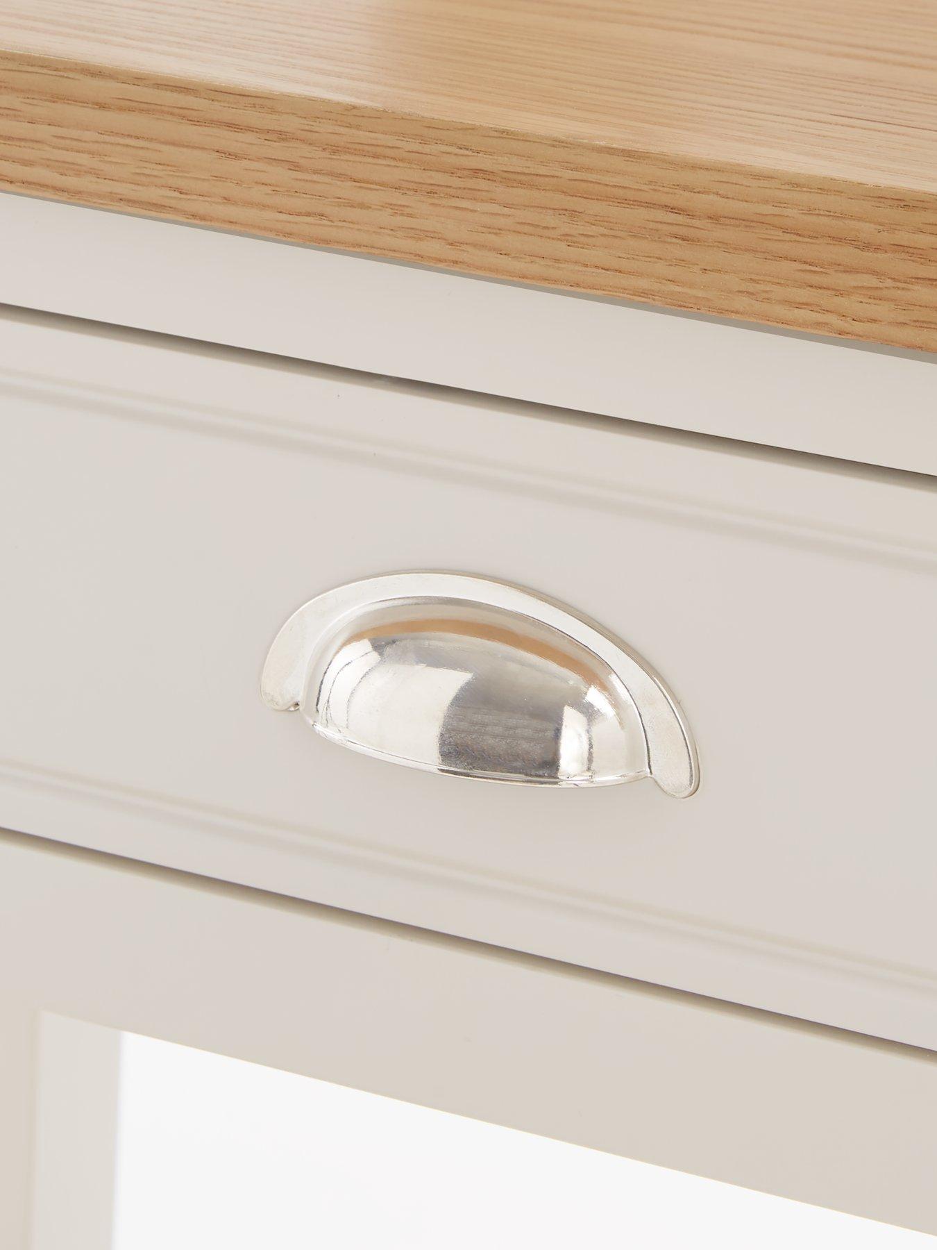 Image 6 of 7 of The Very Collection Malone Dressing Table, Stool and Mirror Set&nbsp;- contains Solid Wood