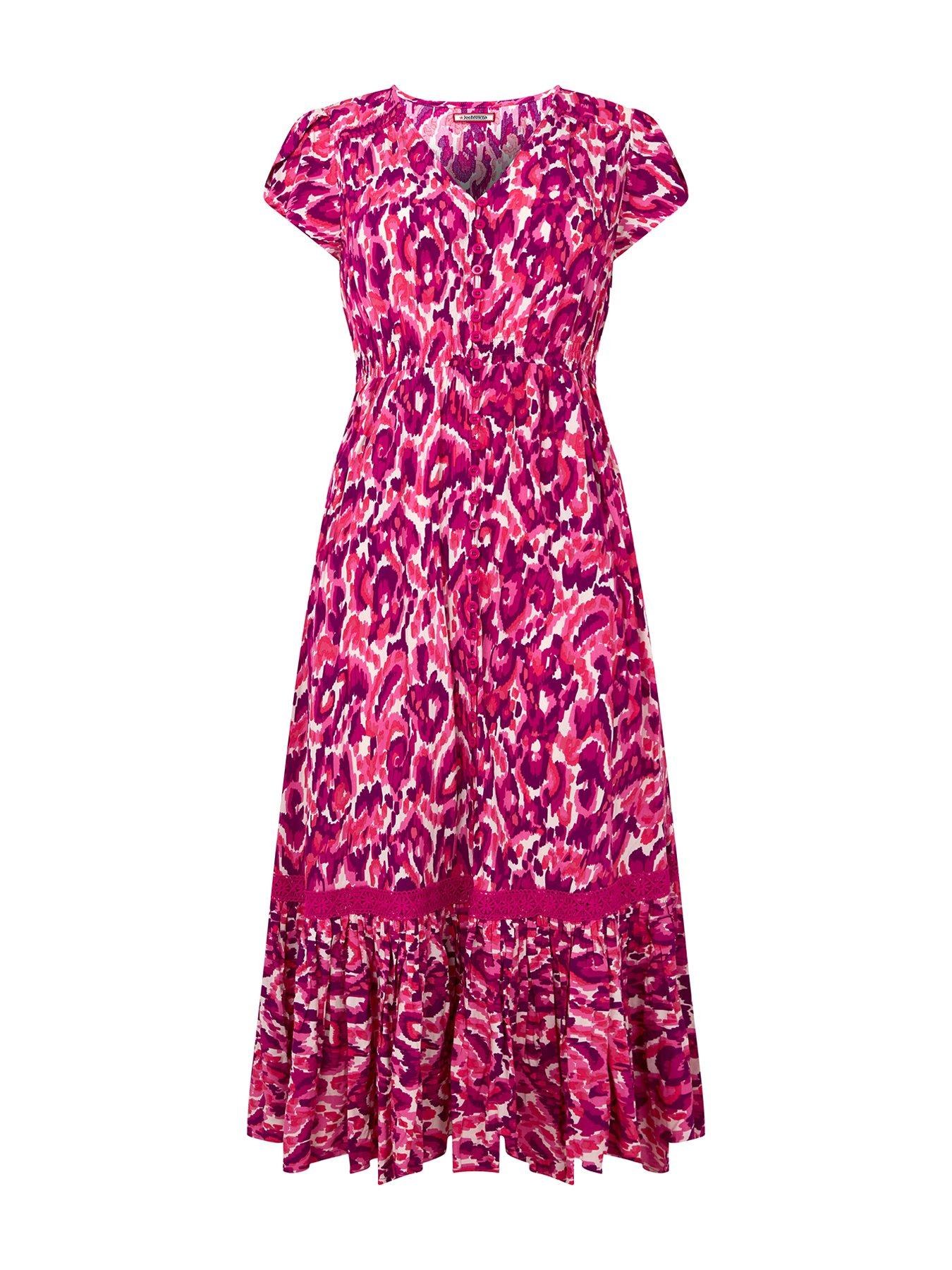 joe-browns-printed-midi-dress-pinkoutfit