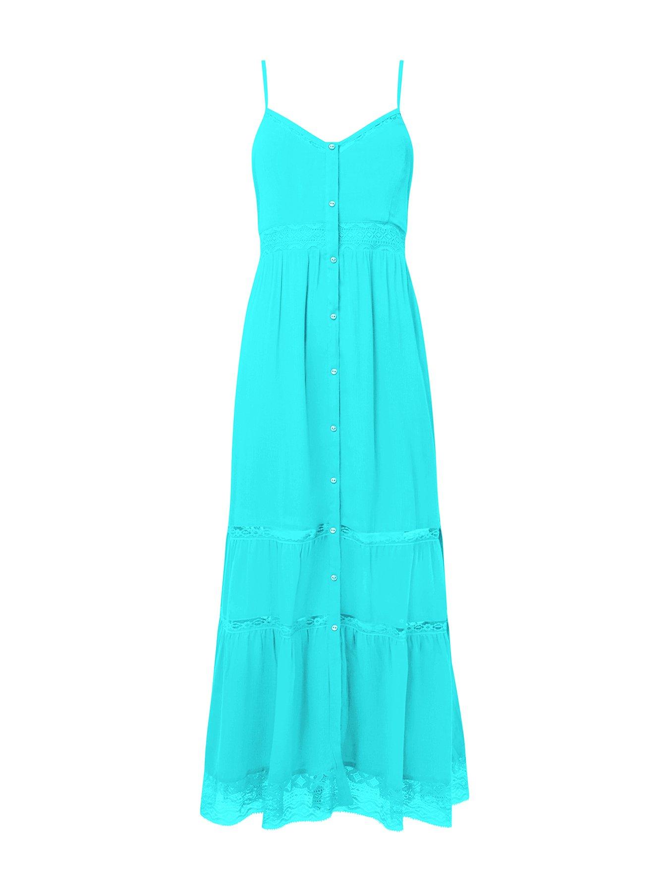 joe-browns-woven-sleeveless-tiered-maxi-dress-bluedetail