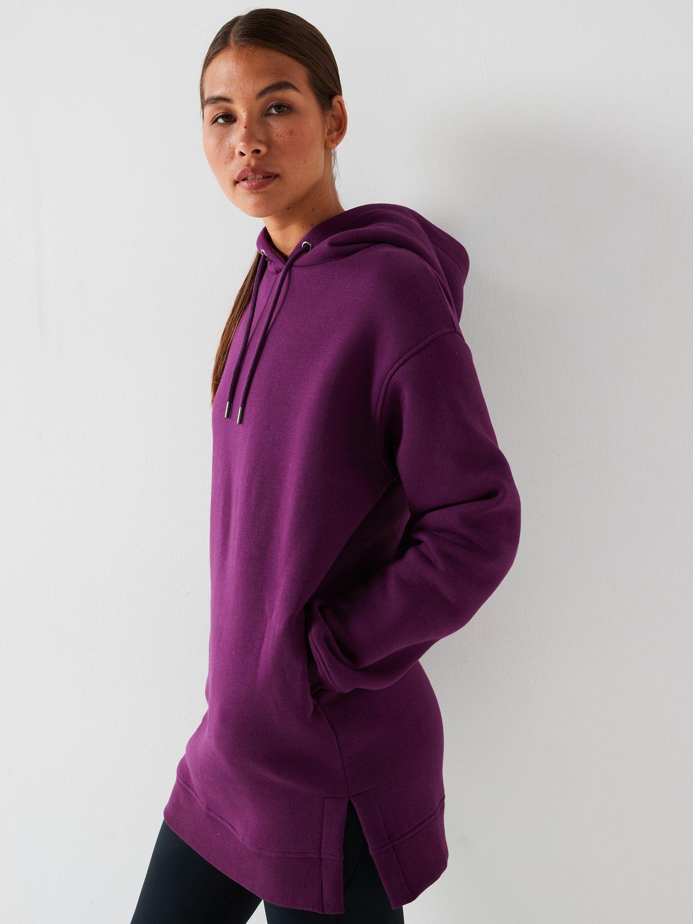 everyday-the-essential-longline-hoodie-with-side-splits-plumdetail