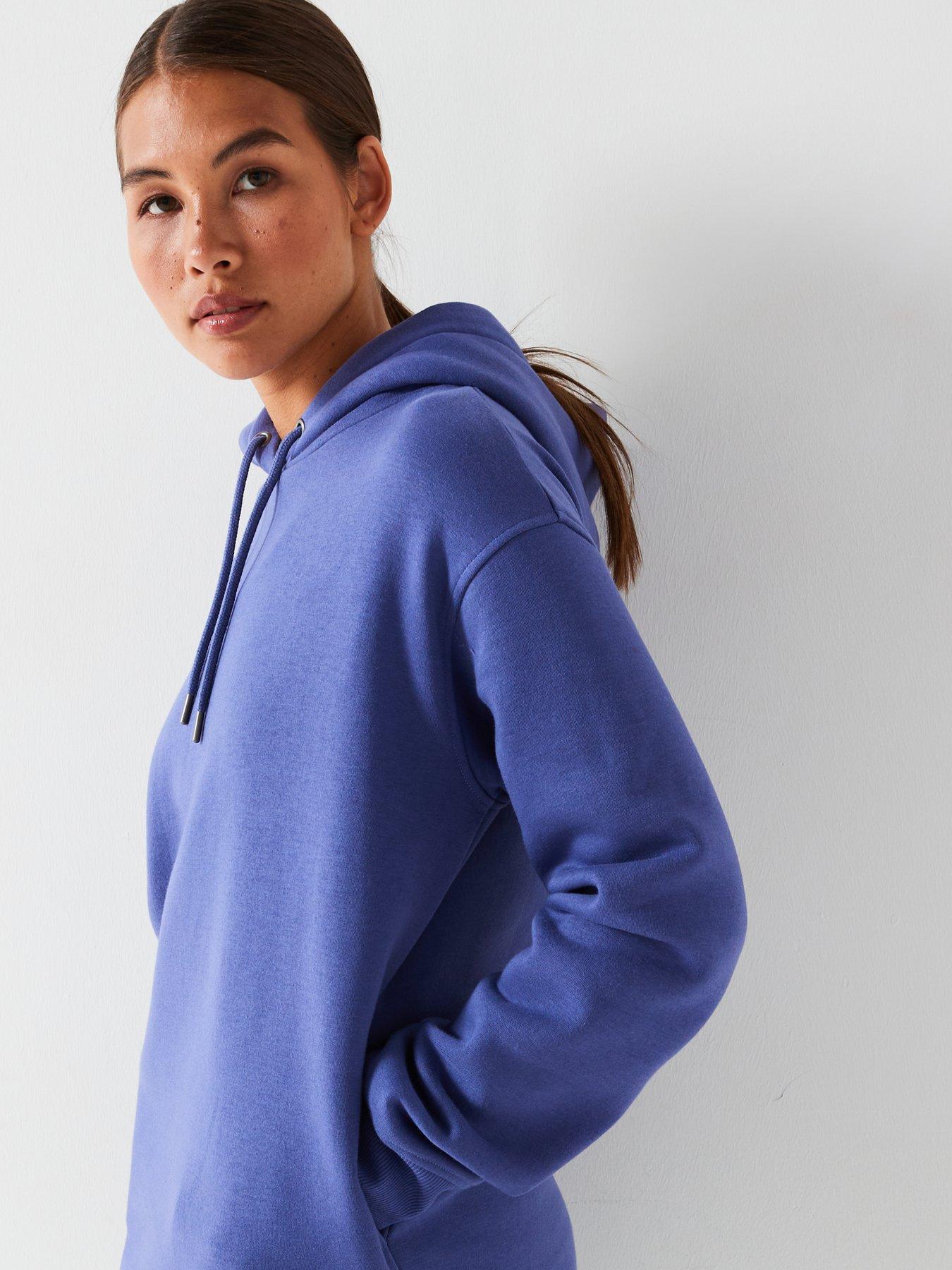 everyday-the-essential-longline-hoodie-blueoutfit