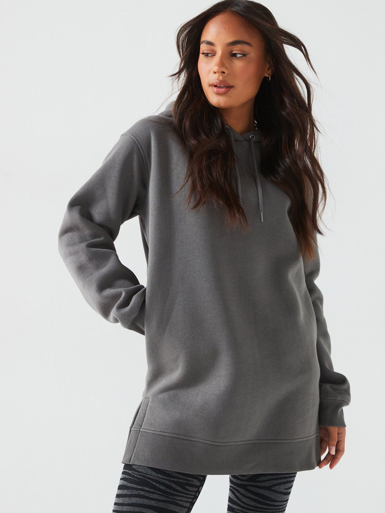 everyday-the-essential-longline-hoodie-charcoal