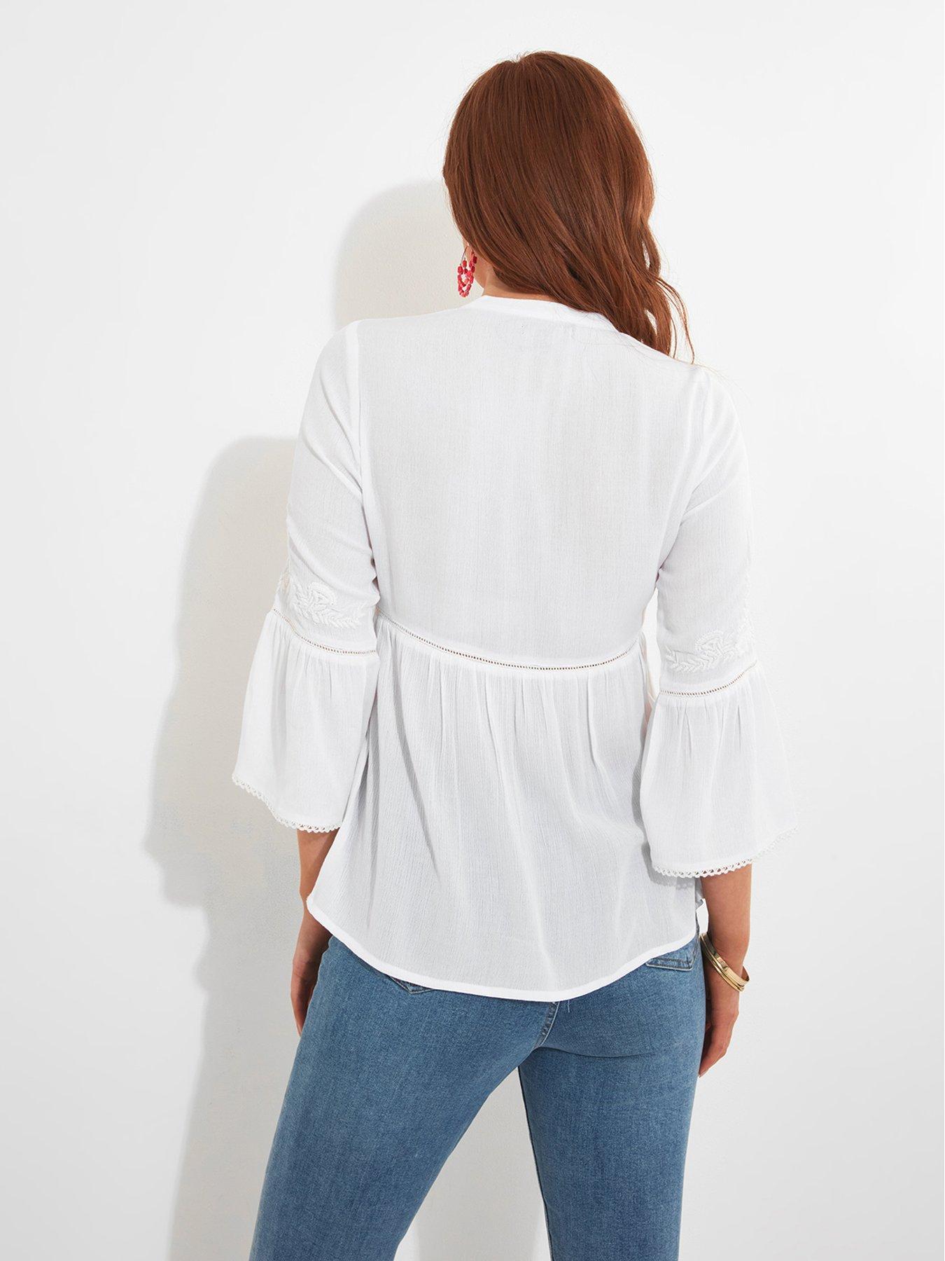 joe-browns-embroidered-34-sleeve-top-whitestillFront