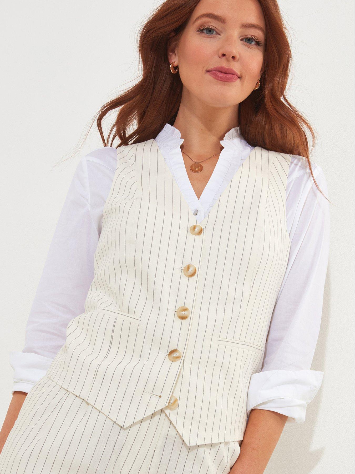 joe-browns-pinstripe-waistcoat-creamdetail