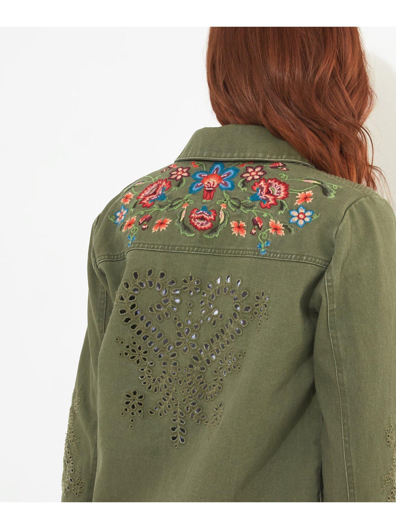 joe-browns-embroidered-shacket-greenoutfit