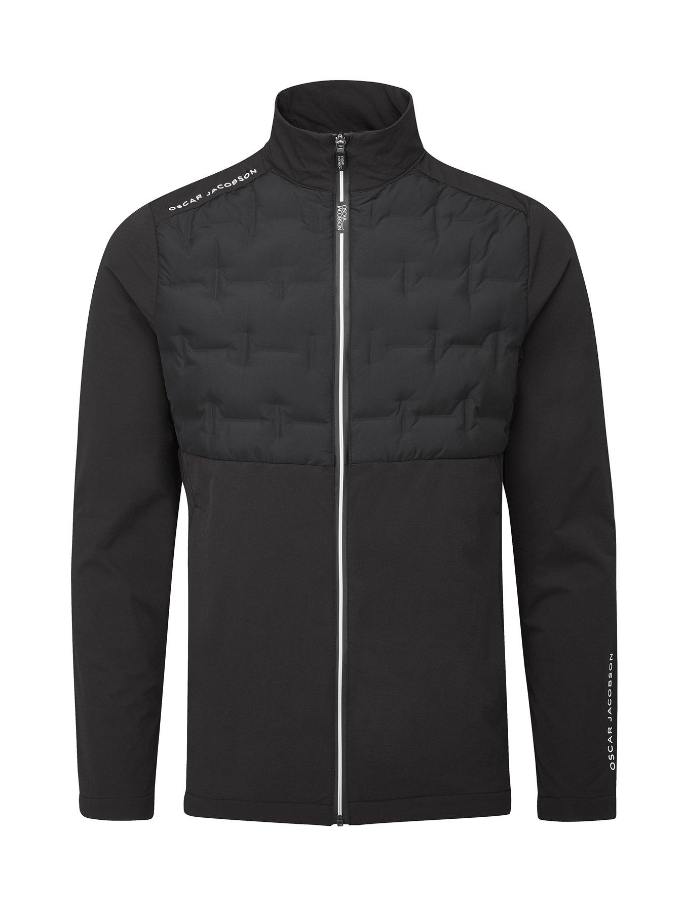 Image 1 of 2 of Oscar Jacobson Mens Hackney Jacket -black