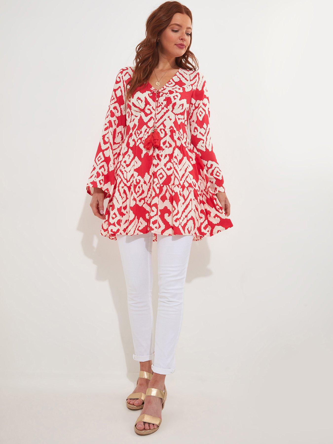 Image 3 of 5 of Joe Browns Beach Babe Tunic - Red