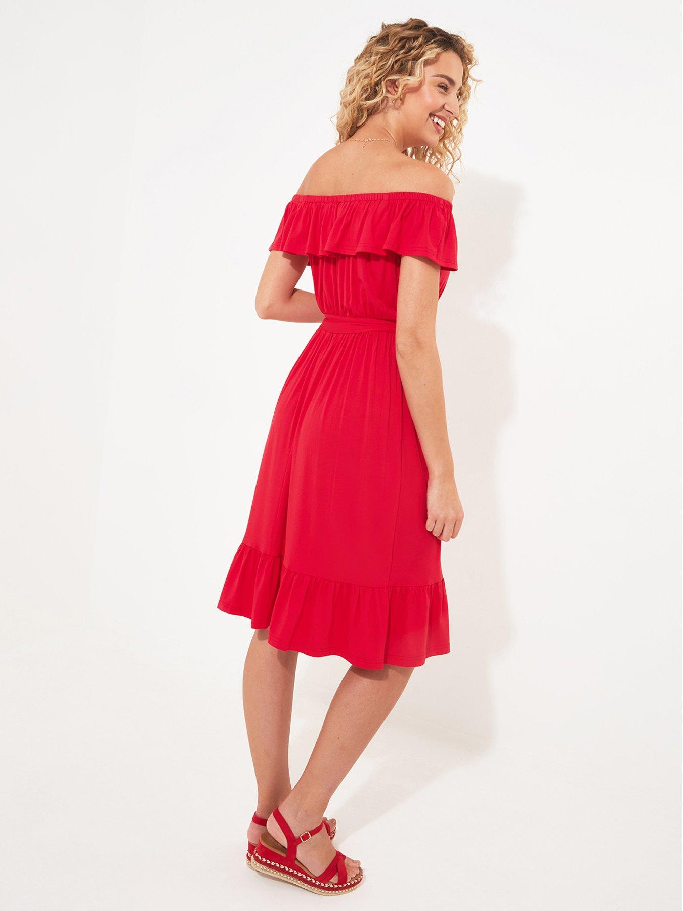 joe-browns-beautiful-bardot-jersey-dress-redstillFront