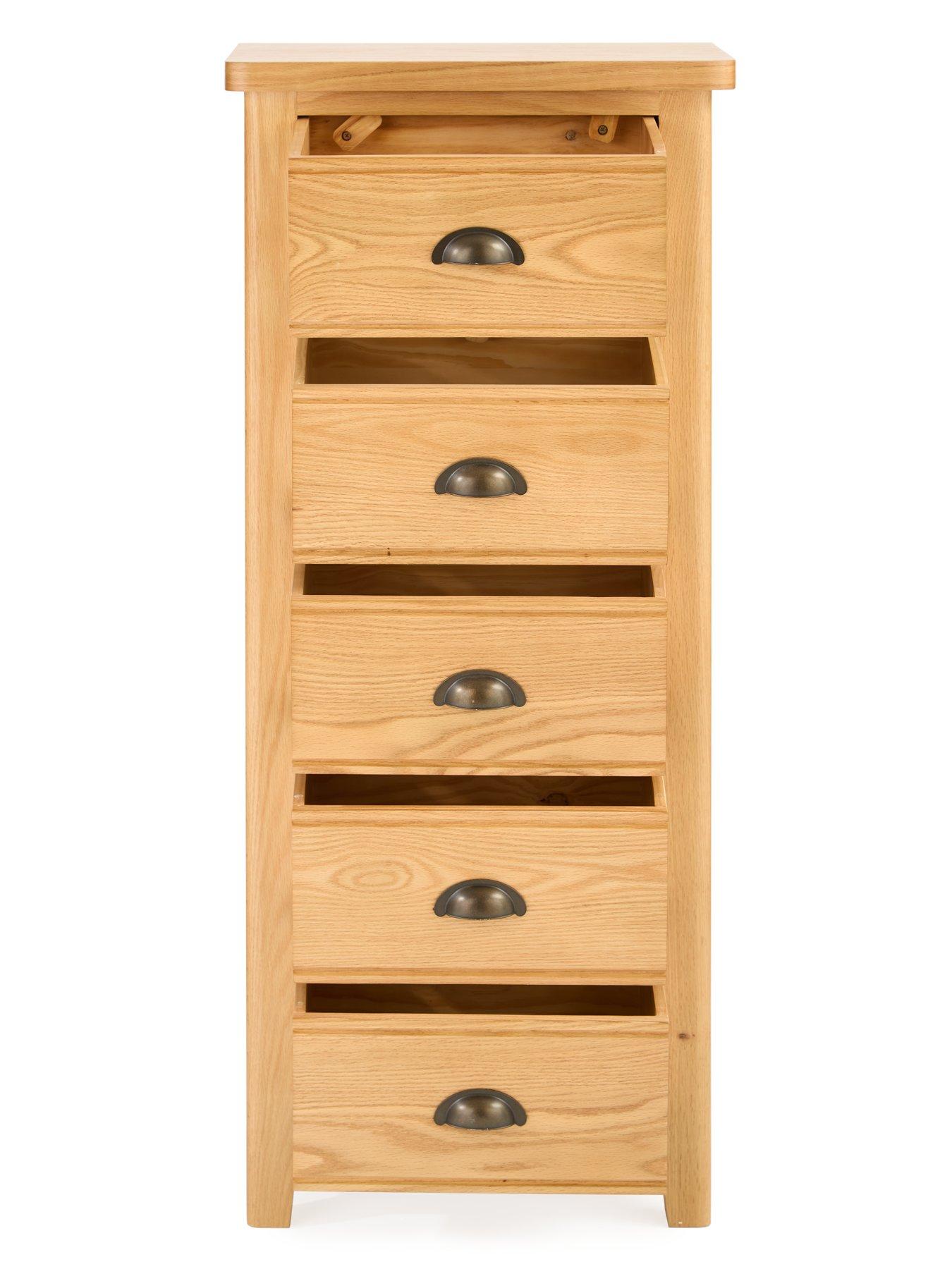 very-home-ashwin-ready-assemblednbsp5-drawer-tall-boy-contains-solid-woodoutfit