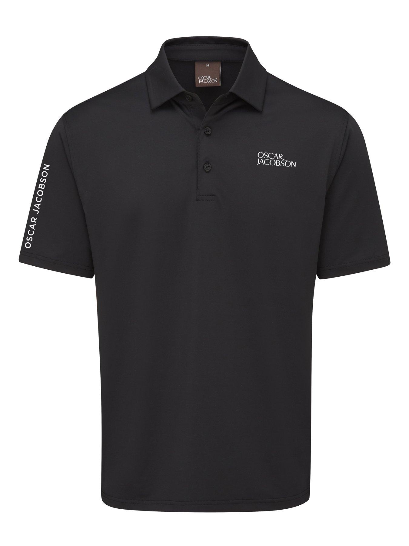 undefined Mens Bullock Tour Polo -black