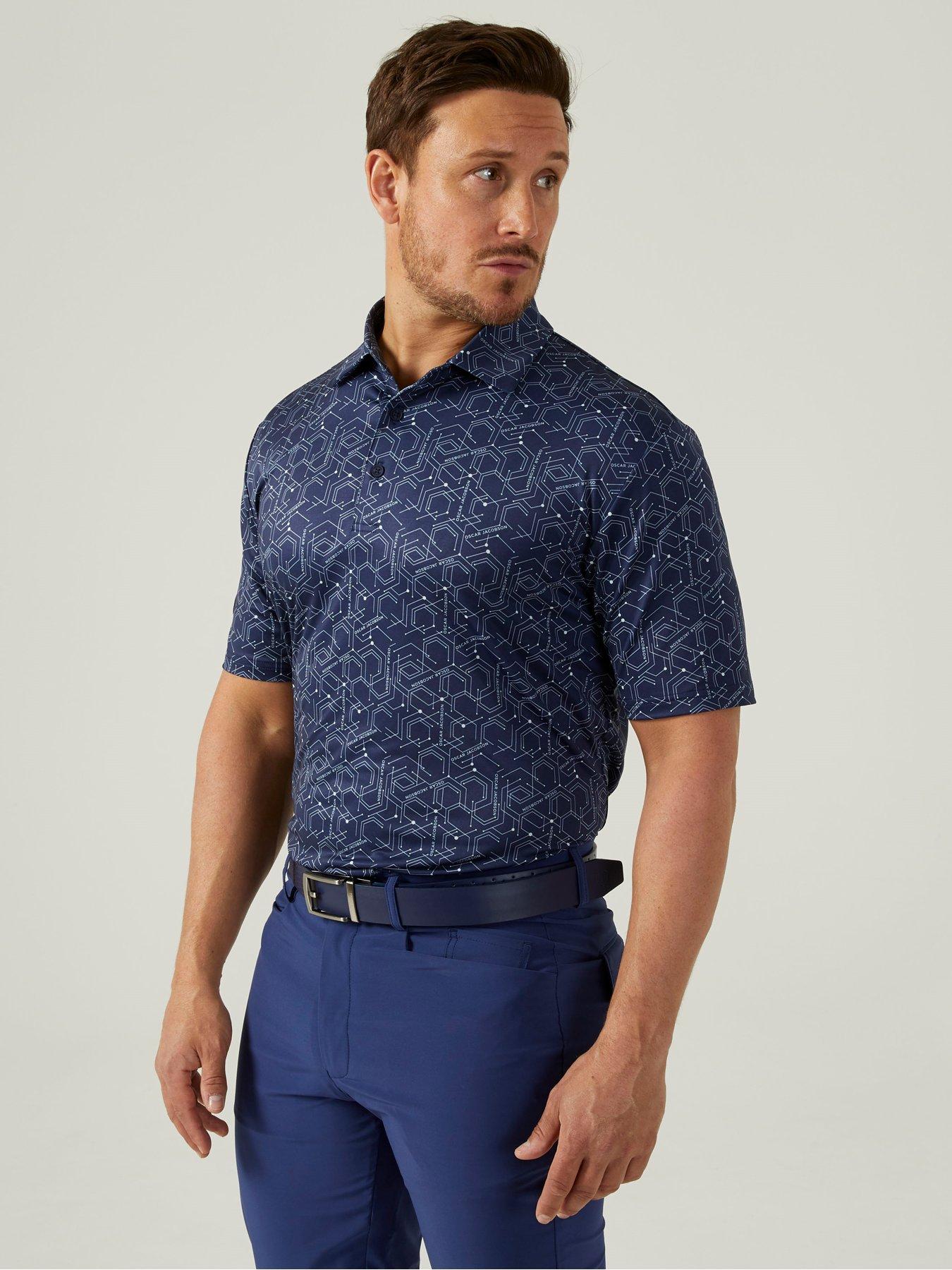 oscar-jacobson-mens-hollow-polo-navyoutfit