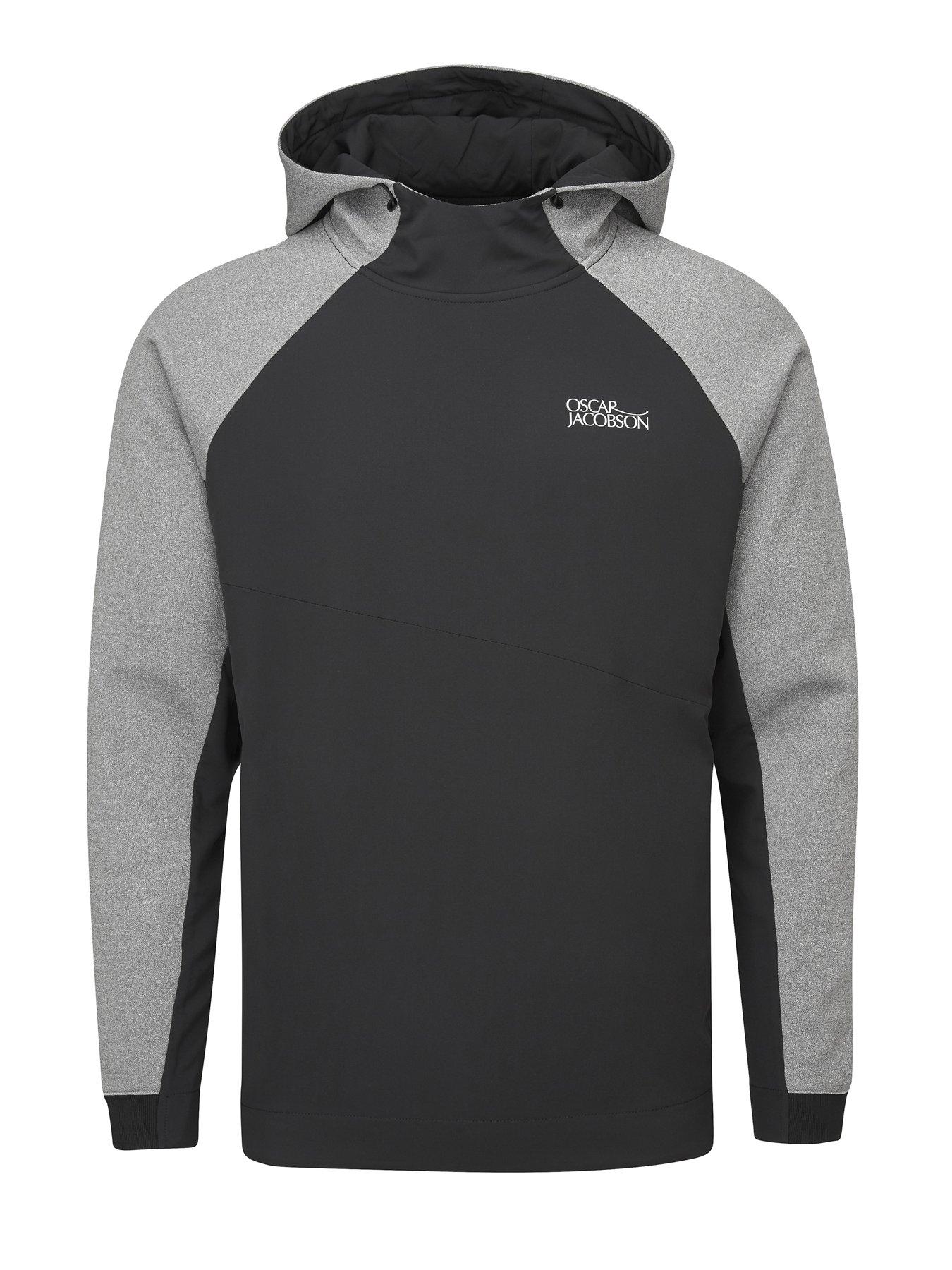 Oscar Jacobson Mens Oakways Mid Layer-black