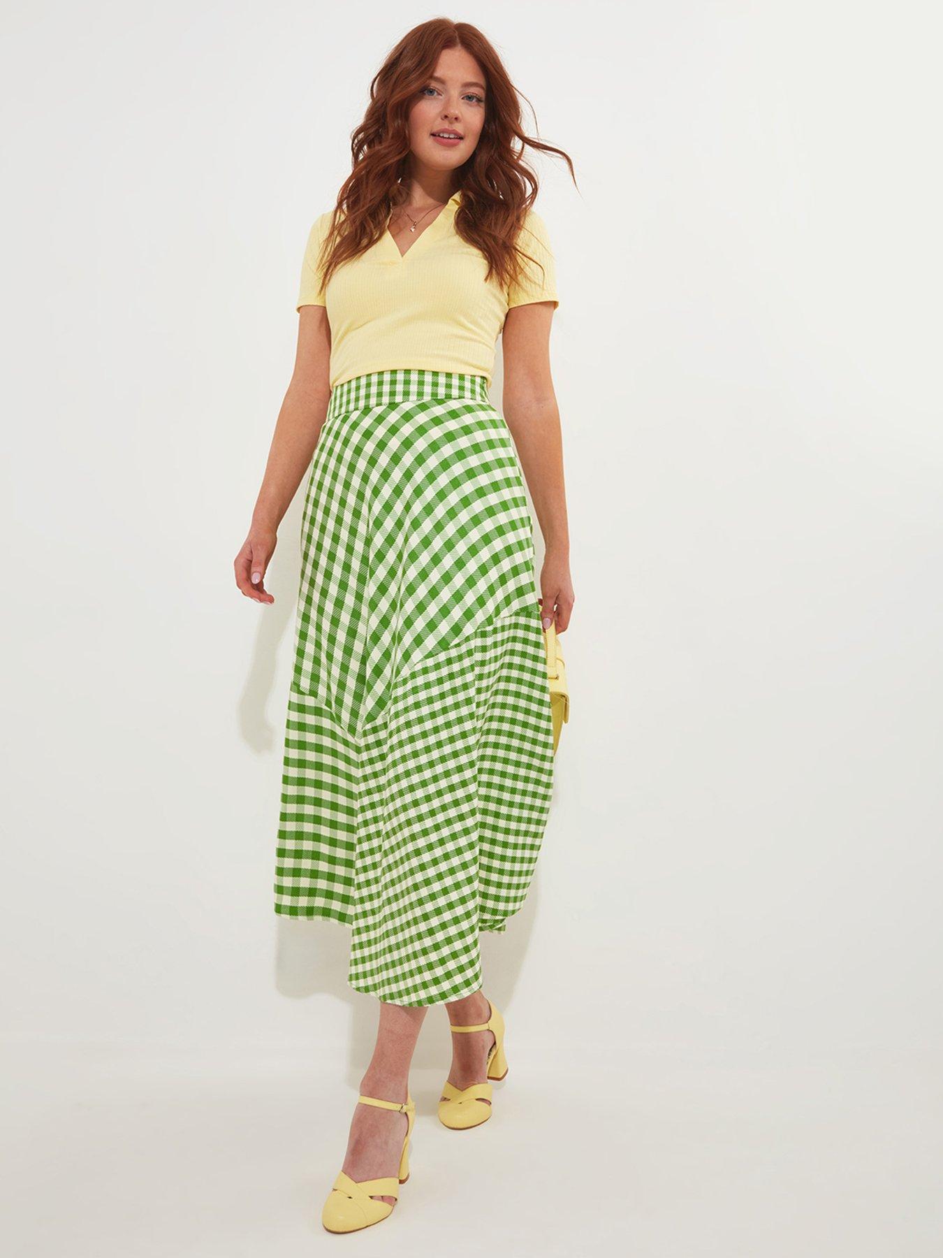 joe-browns-gingham-midi-skirt-greenback