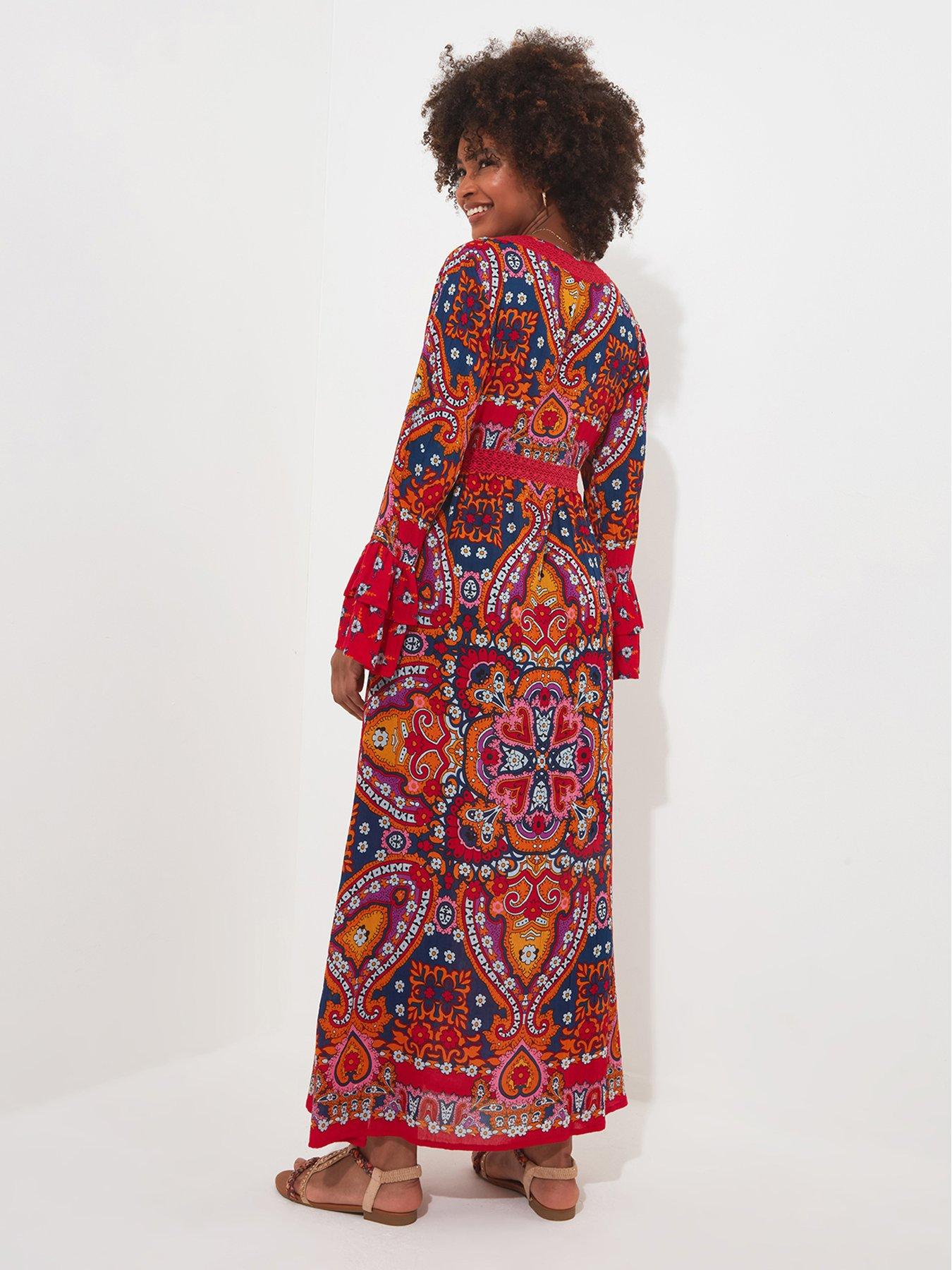 joe-browns-petit-paisley-print-maxi-dress-multistillFront