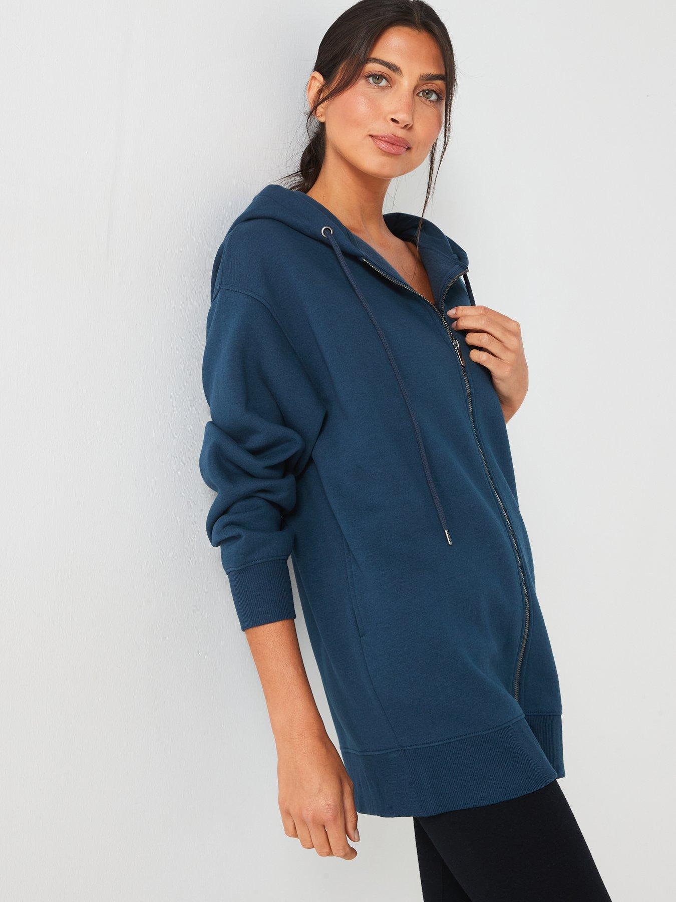 everyday-the-essential-zip-through-hoodie-navyoutfit