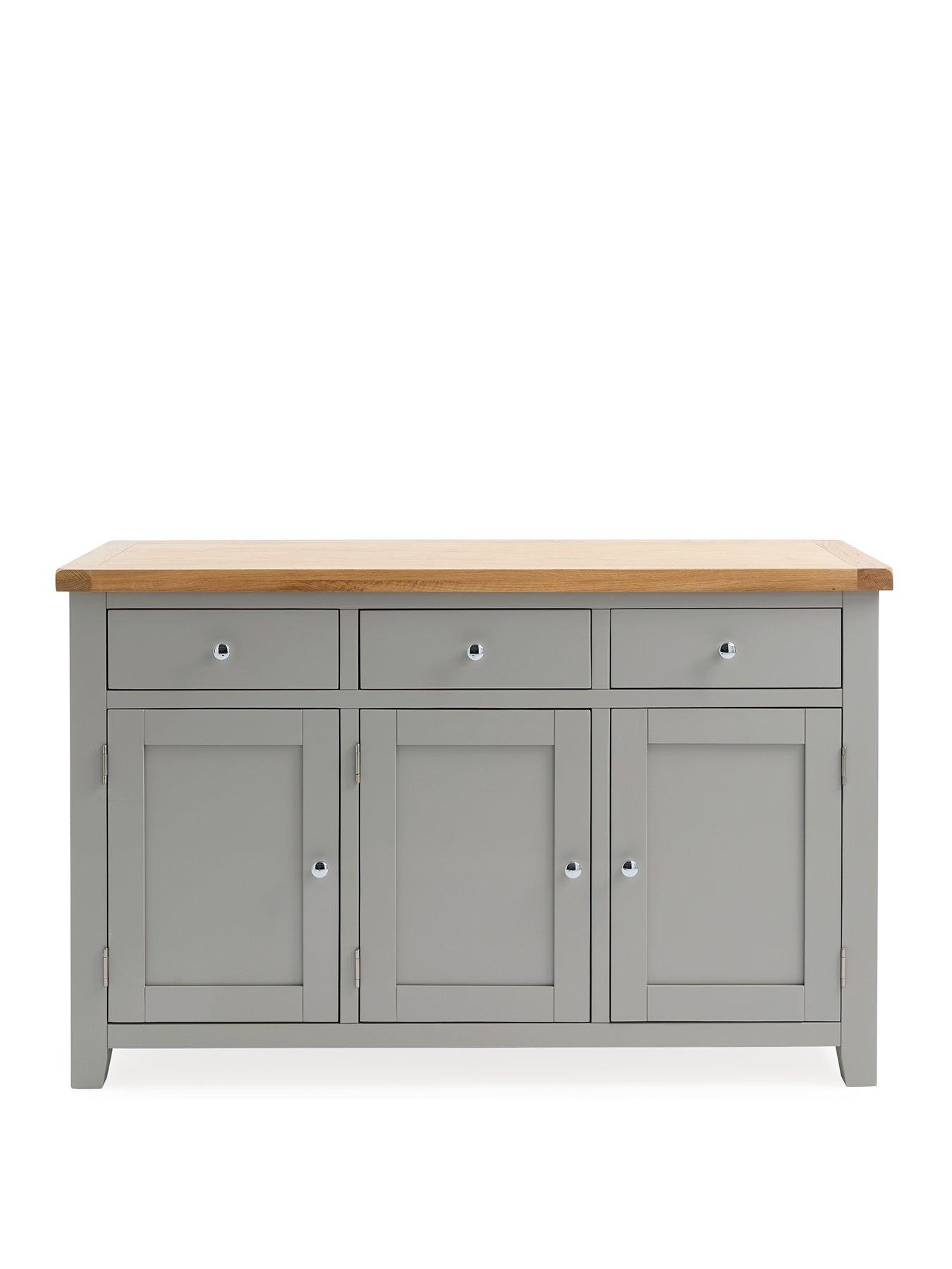 very-home-hamilton-ready-assembled-3-door-3-drawer-sideboard-light-greyoak-contains-solid-woodstillFront