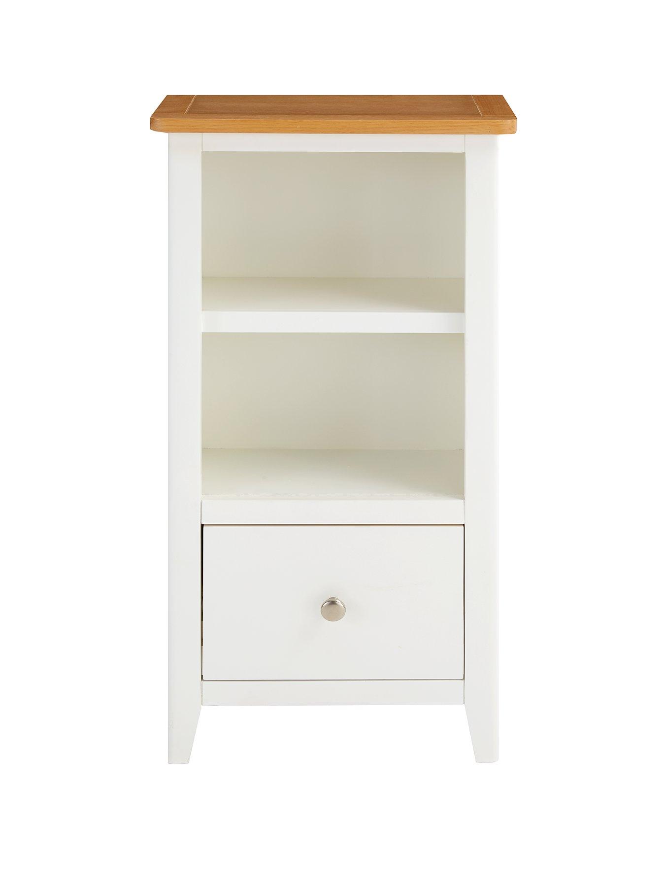 very-home-harbour-ready-assembled-1-drawer-bookcasestillFront