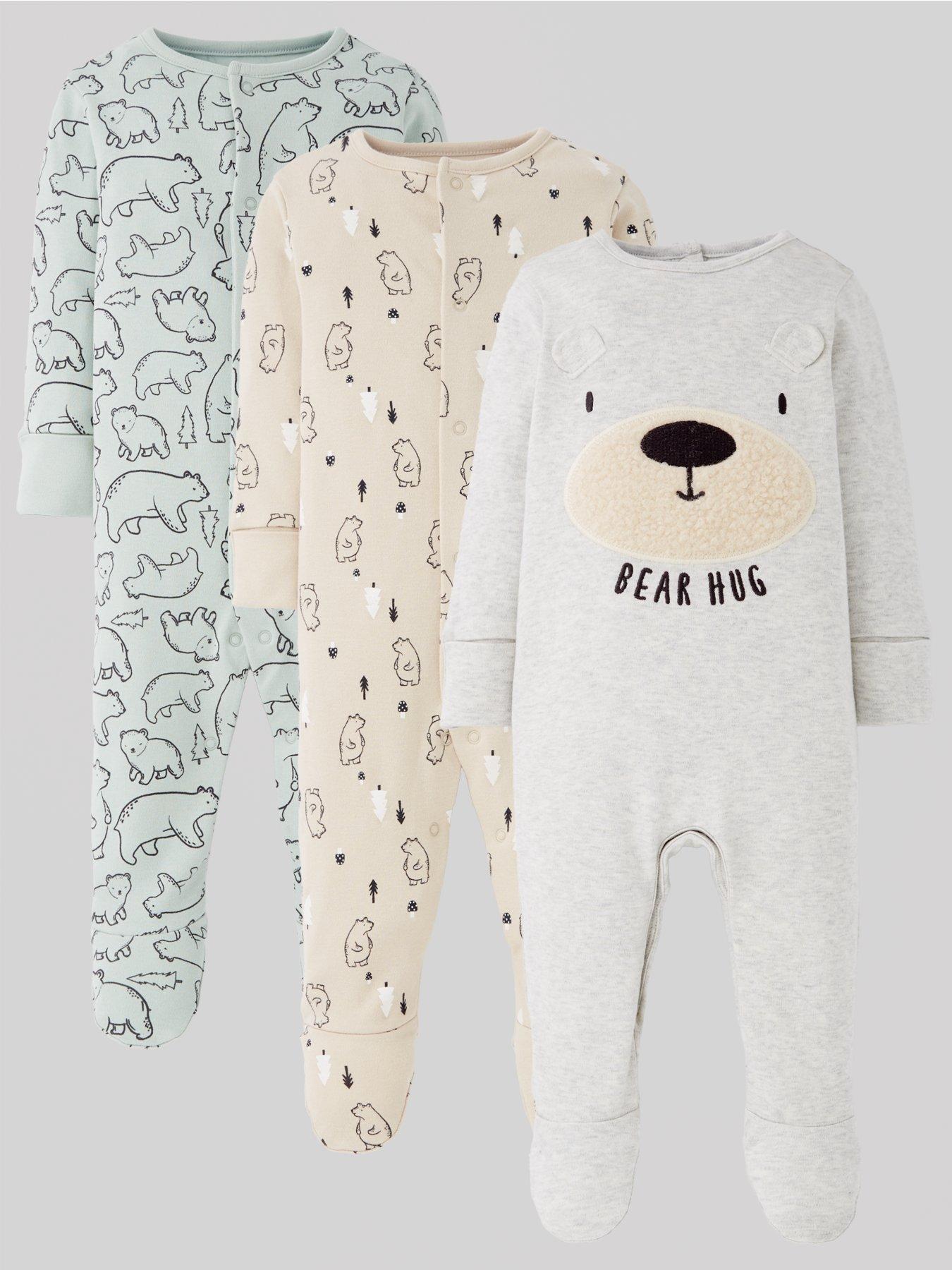 mini-v-by-very-boys-3-pack-bear-sleepsuit