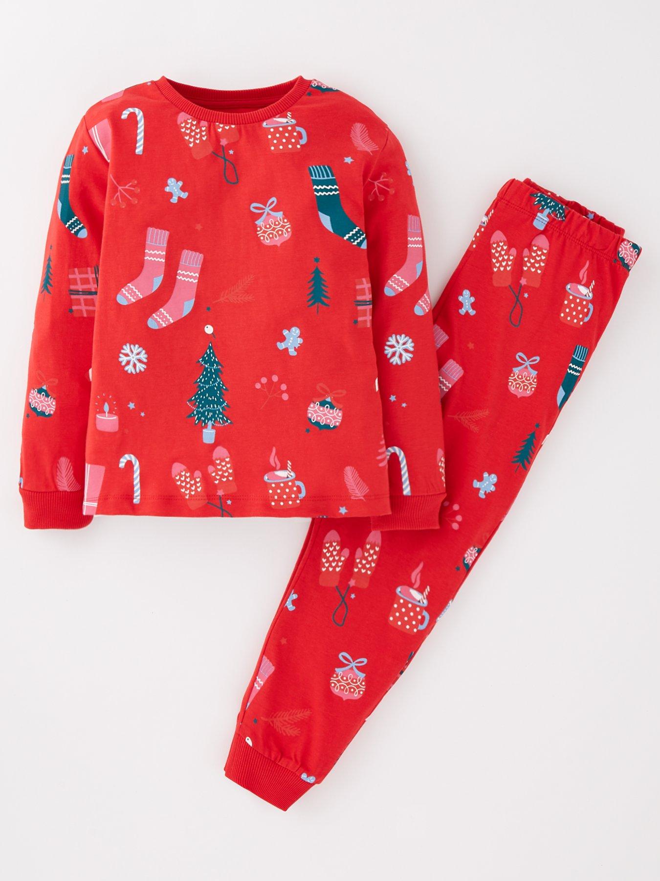 mini-v-by-very-girls-sibling-christmas-single-pyjama-red