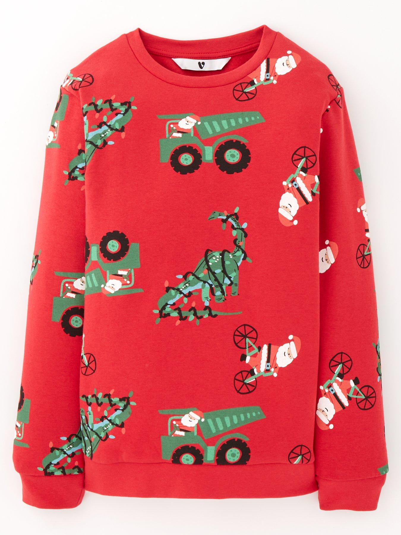 mini-v-by-very-boys-all-over-print-christmas-sweatshirt-multi