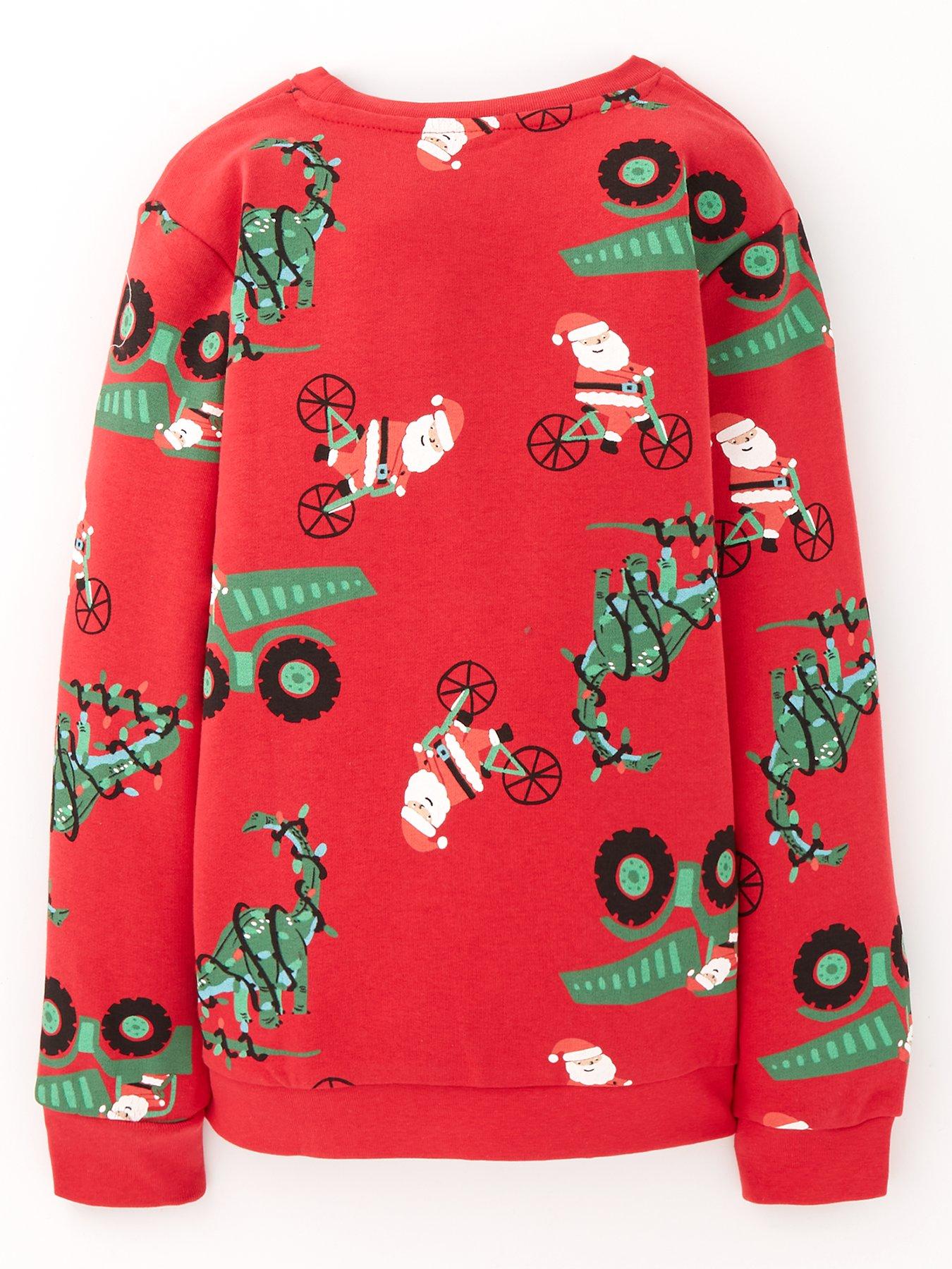 mini-v-by-very-boys-all-over-print-christmas-sweatshirtback