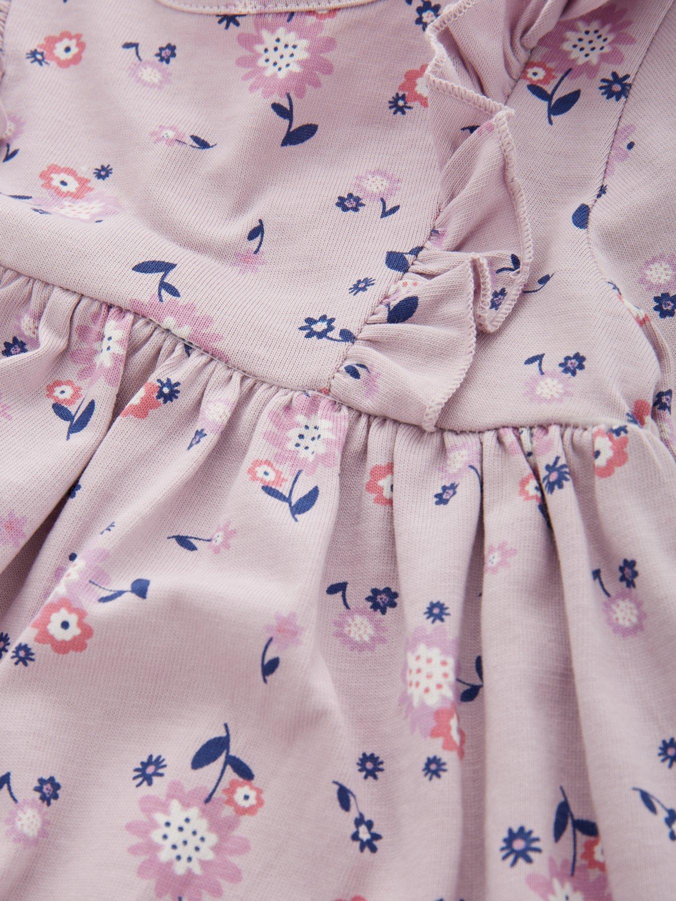 everyday-girls-ditsy-print-long-sleeve-jersey-dressdetail