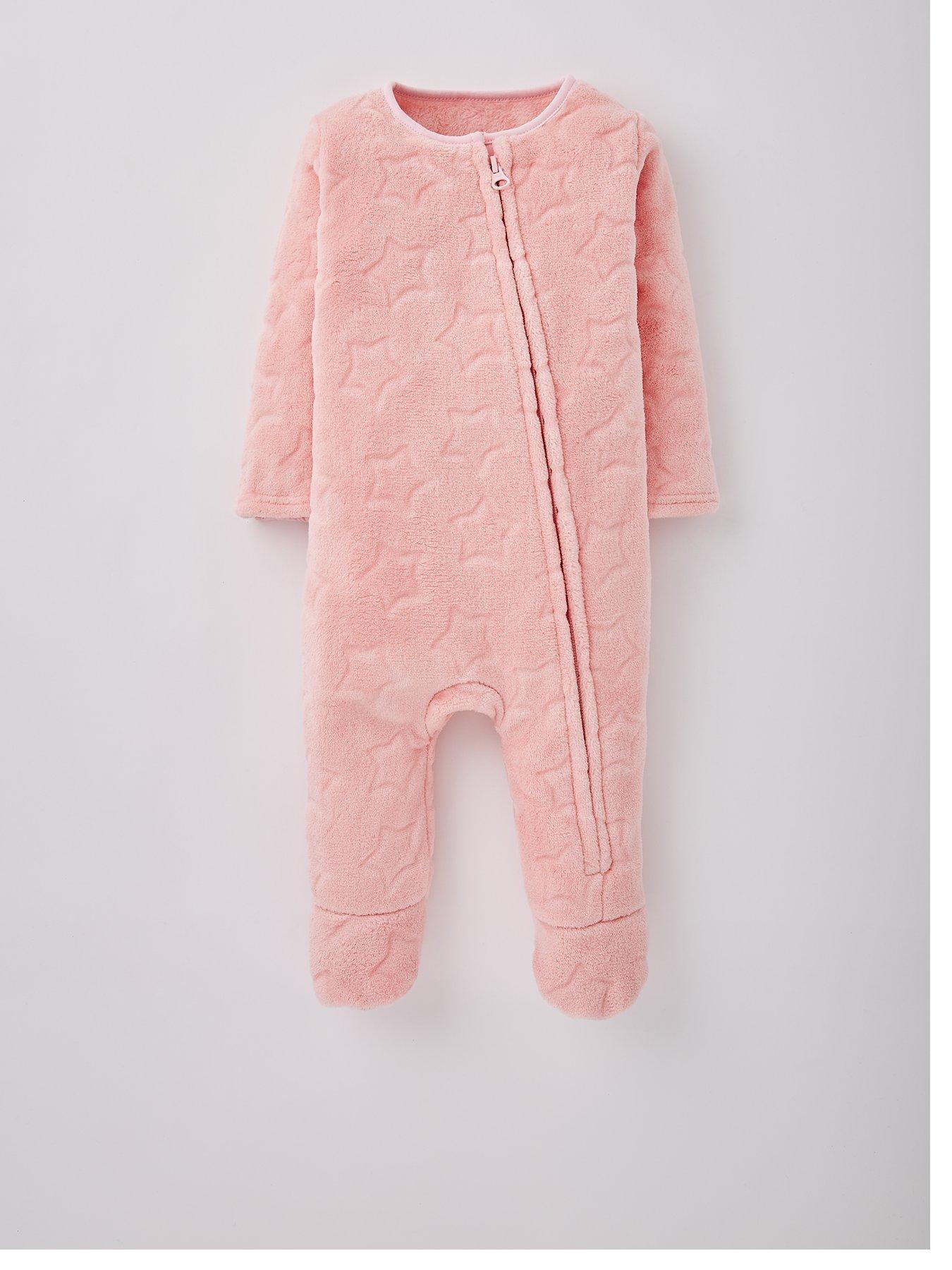 mini-v-by-very-girls-star-fleece-sleepsuit-pink