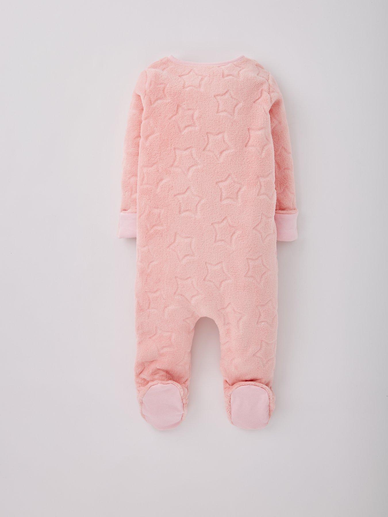 mini-v-by-very-girls-star-fleece-sleepsuit-pinkback