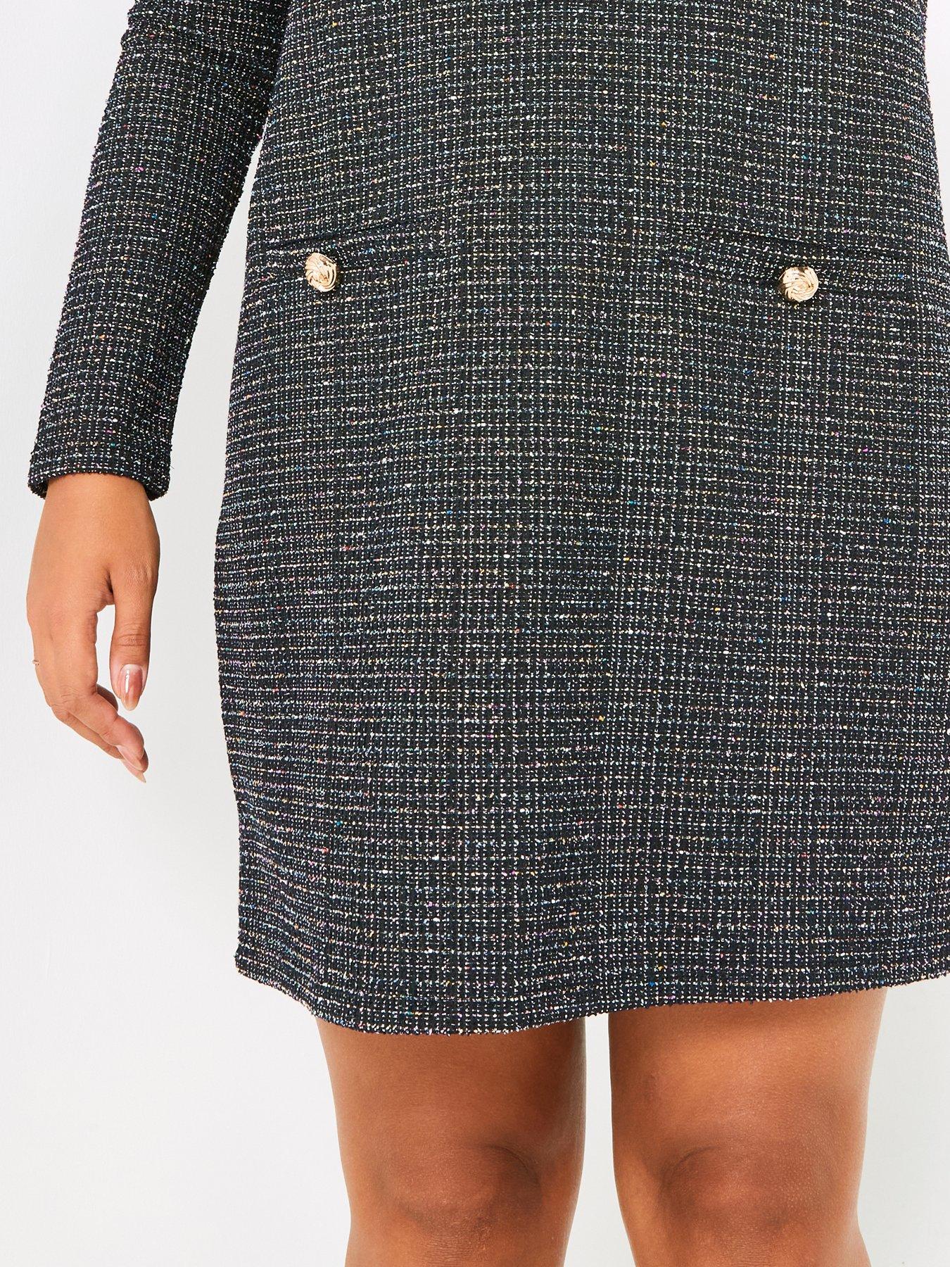 v-by-very-curve-long-sleeve-boucle-shift-dress-blackoutfit