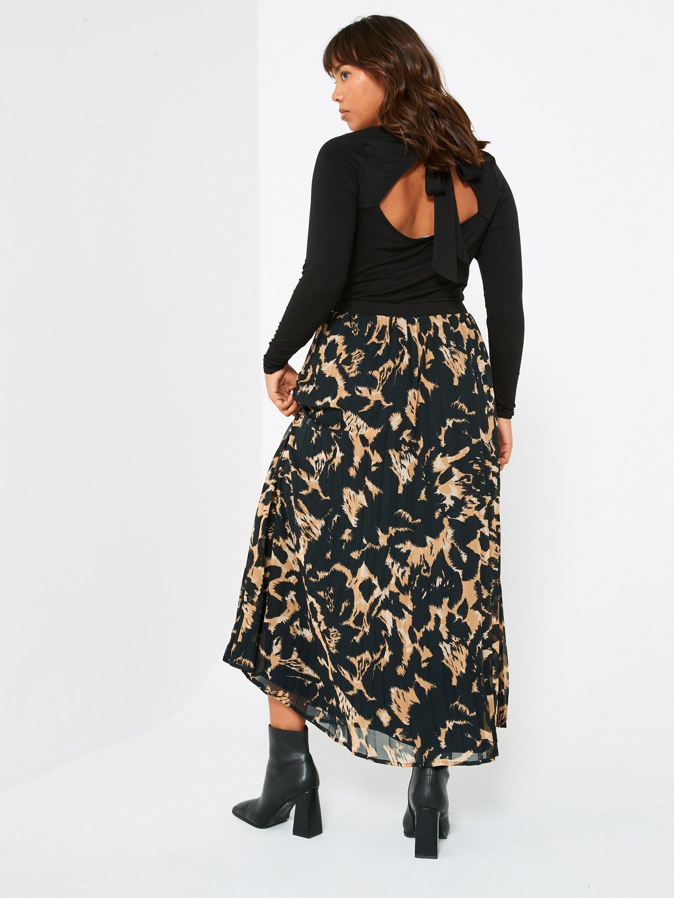 v-by-very-curve-pleated-skirt-2-in-1-midi-dress-printstillFront