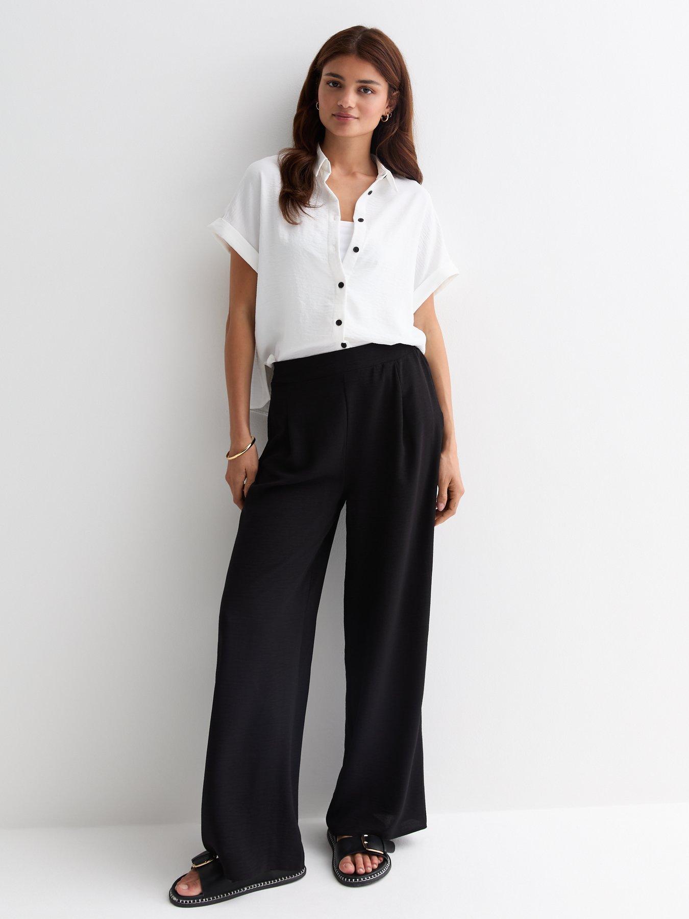 new-look-black-wide-leg-trousers