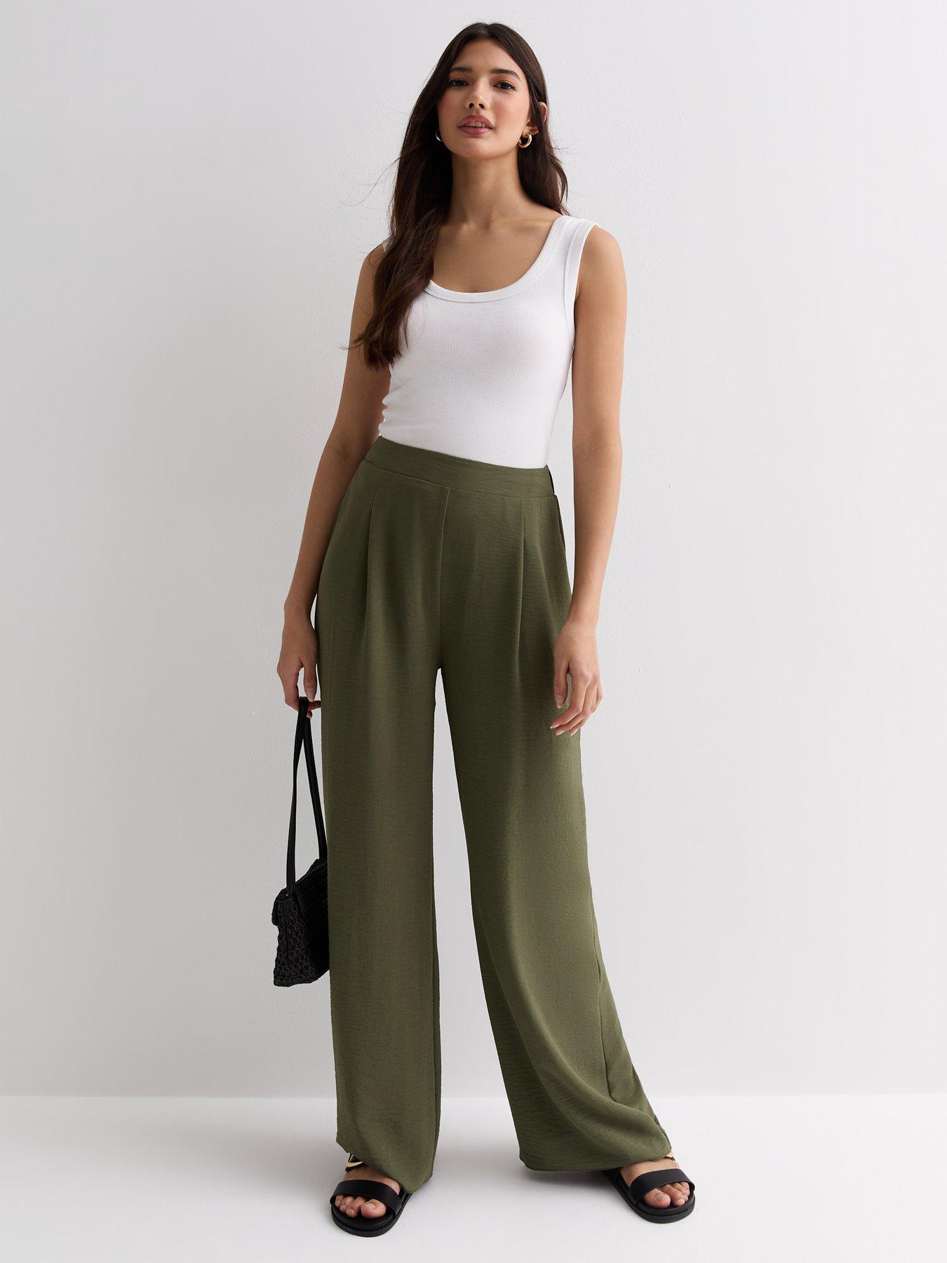 new-look-khaki-wide-leg-trousersback