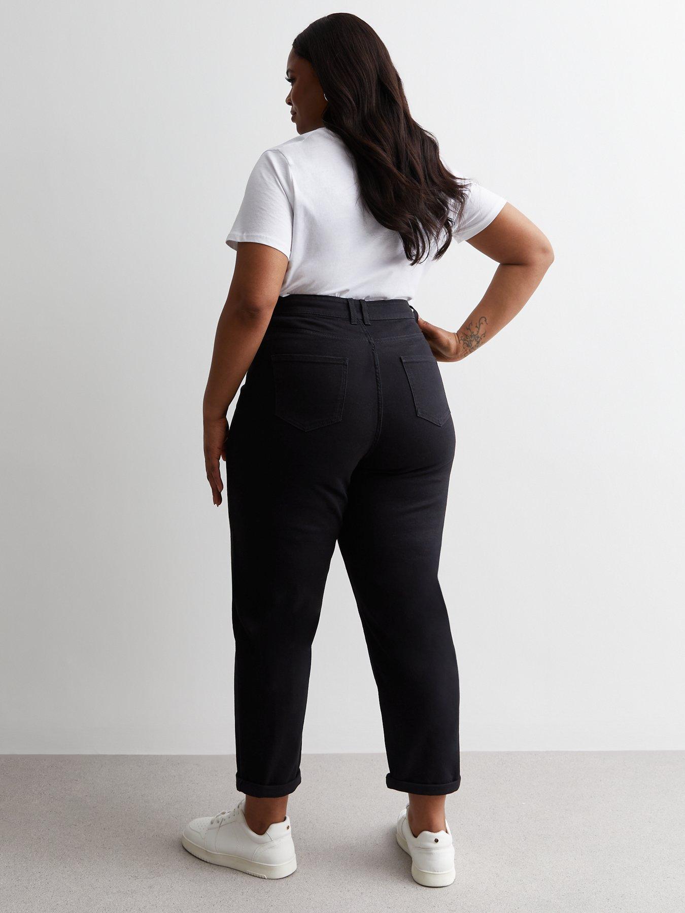 new-look-curves-black-high-waist-tori-mom-jeansstillFront