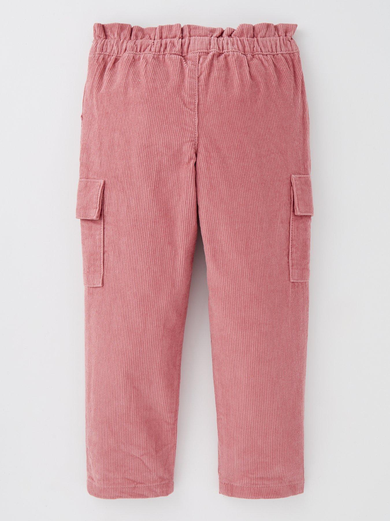 mini-v-by-very-girls-corduroy-pull-on-cargo-pinkback